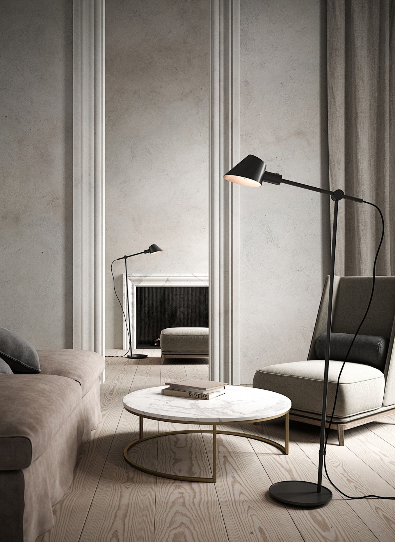 dftp Stehlampe STAY: SCHWARZ