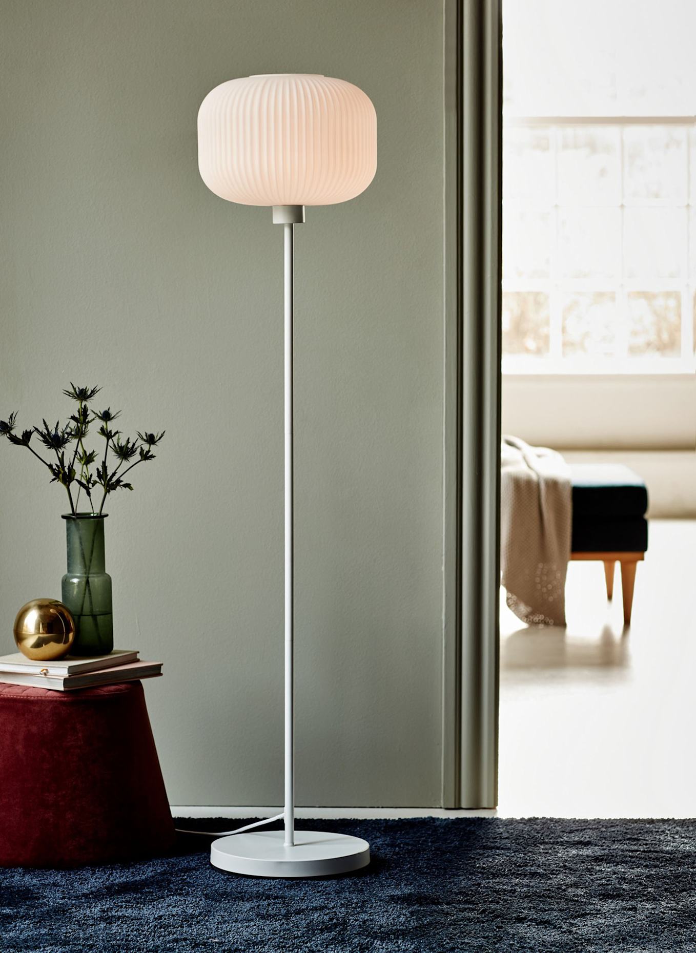 nordlux Stehlampe MILFORD: WEISS