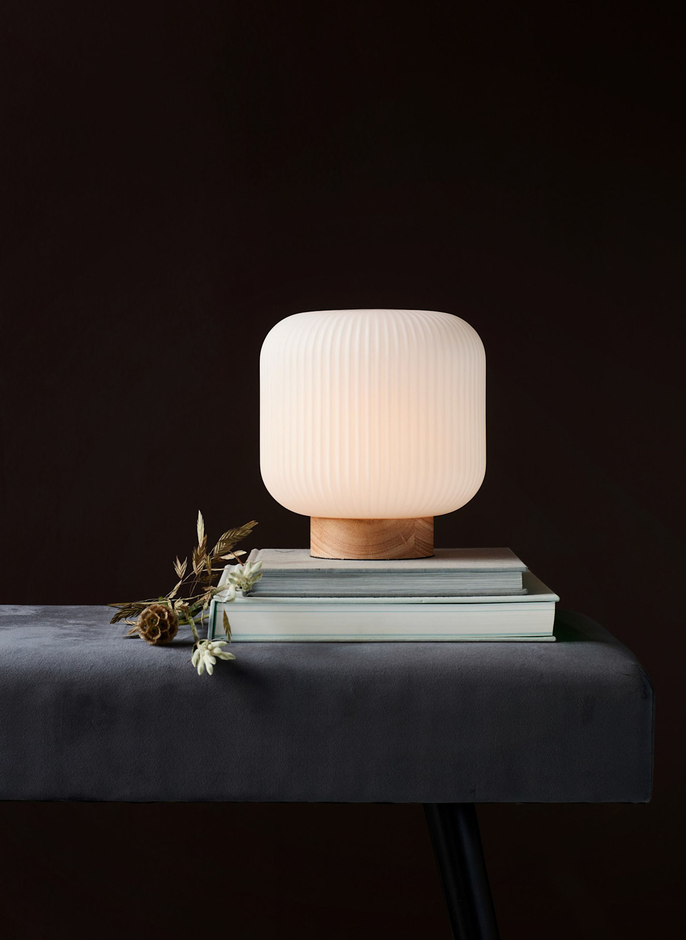 nordlux Tischlampe MILFORD: BRAUN