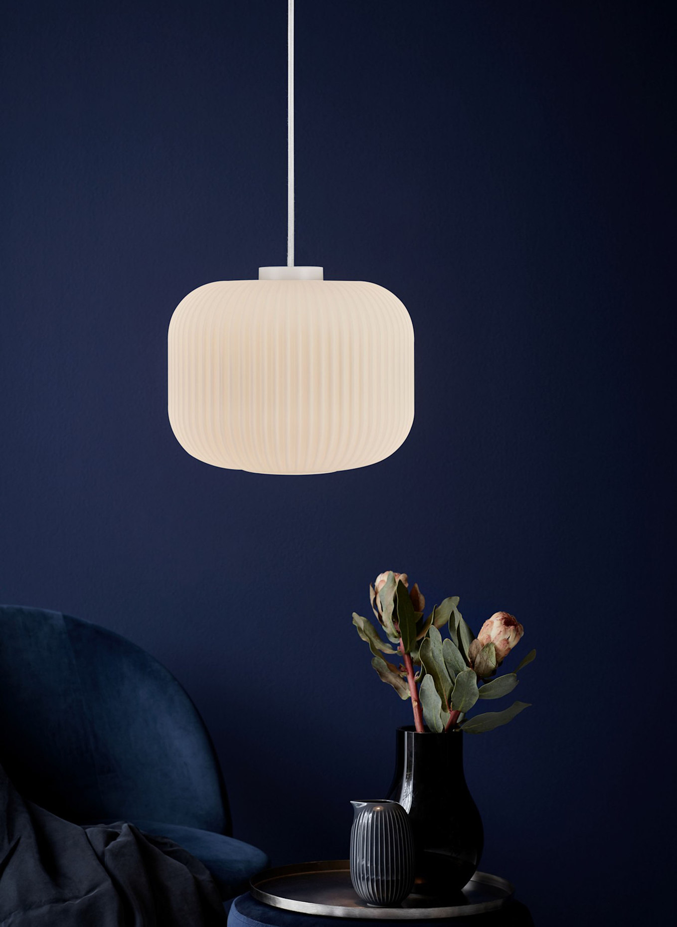 nordlux Pendelleuchte MILFORD 30: WEISS