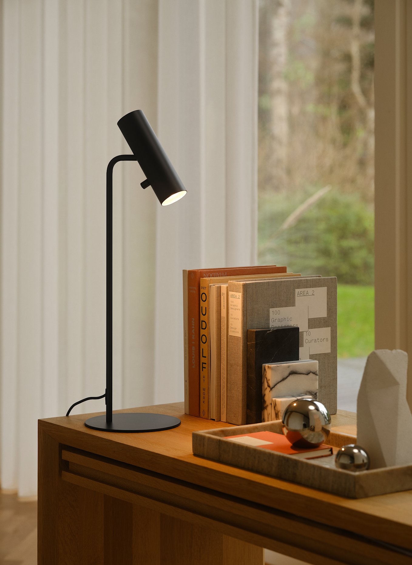 dftp Tischlampe MIB 6: SCHWARZ