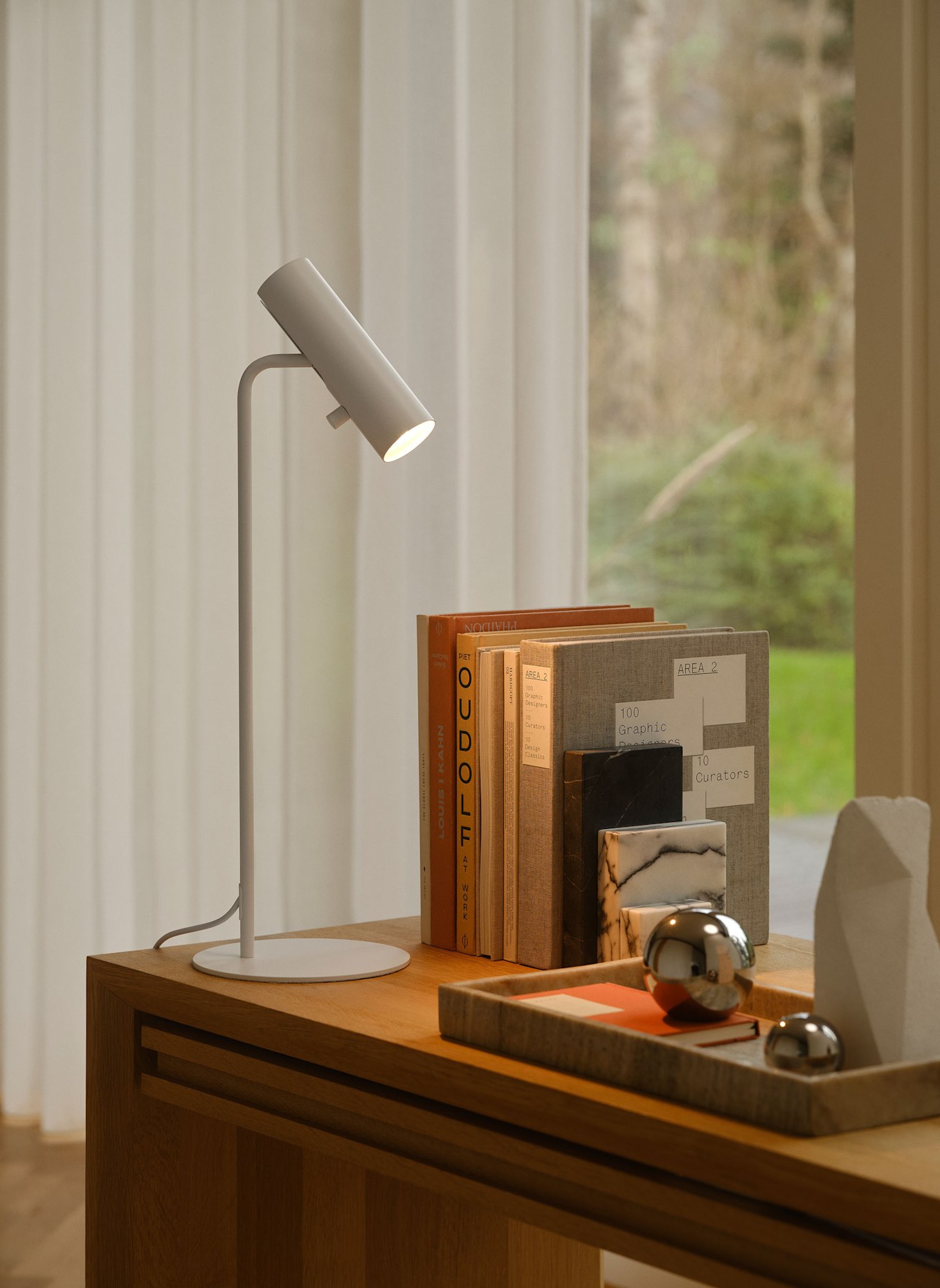 dftp Tischlampe MIB 6: WEISS