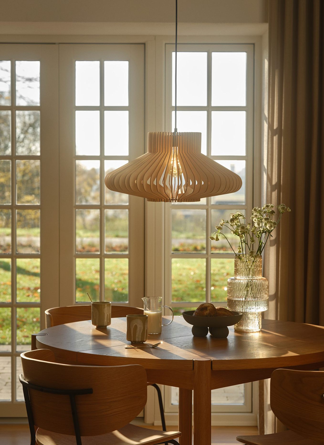 nordlux Pendelleuchte MANAGO: BRAUN