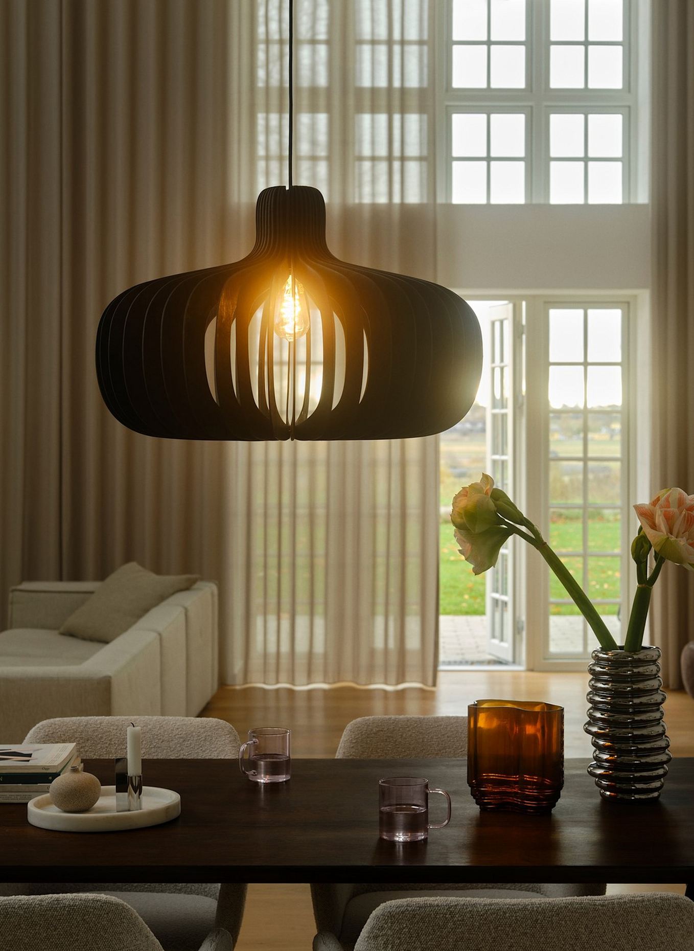 nordlux Pendelleuchte HAZO 65: SCHWARZ