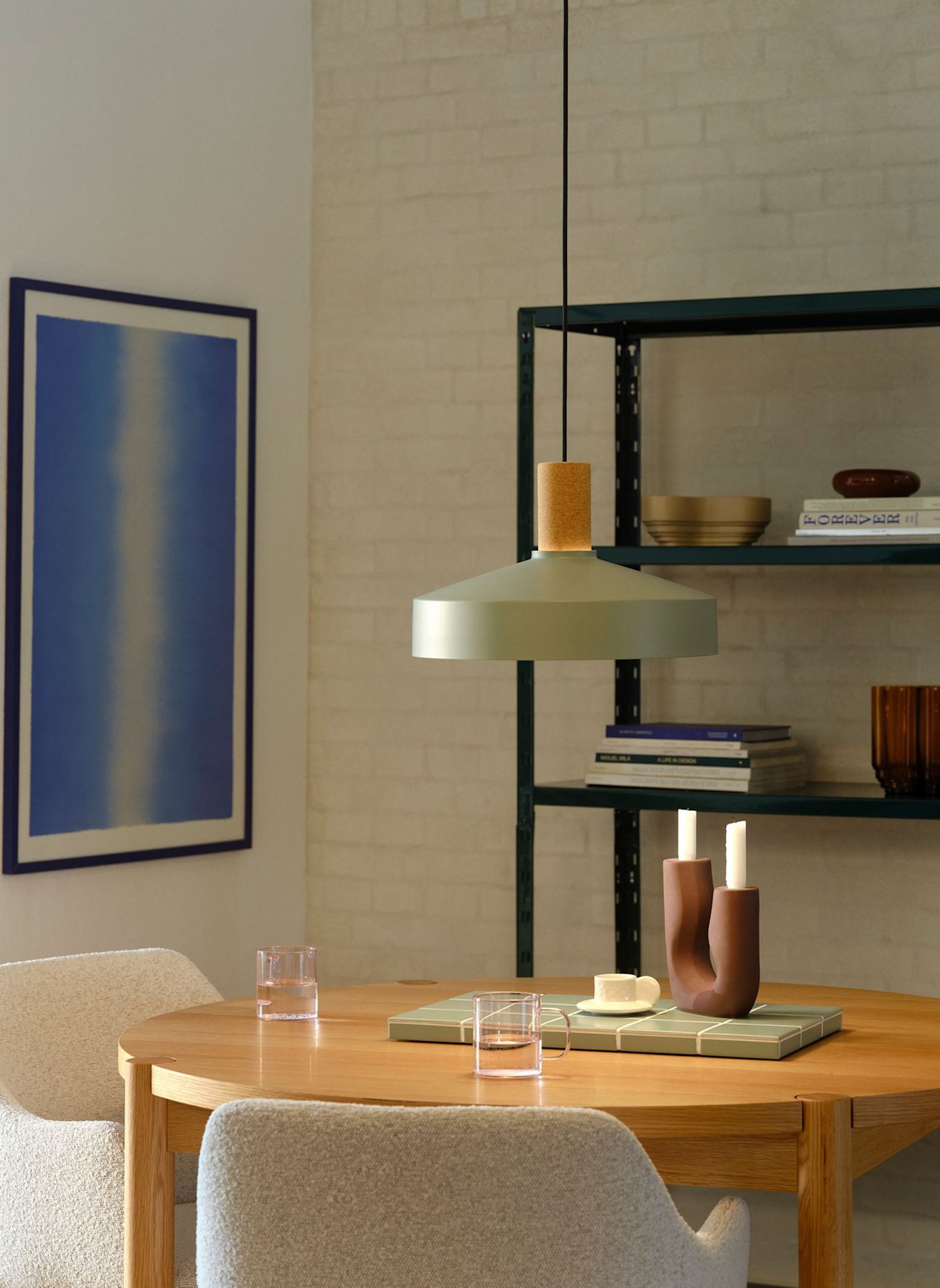 nordlux Pendelleuchte ELVAS CORK: GRÜN