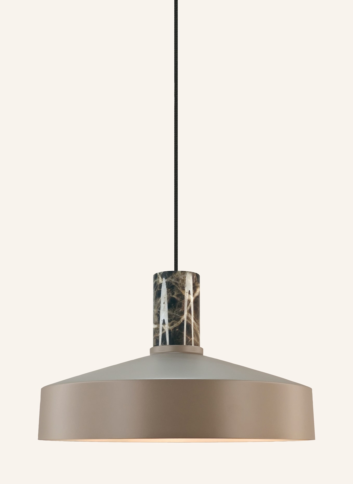 nordlux Pendelleuchte ELVAS MARBLE: BRAUN