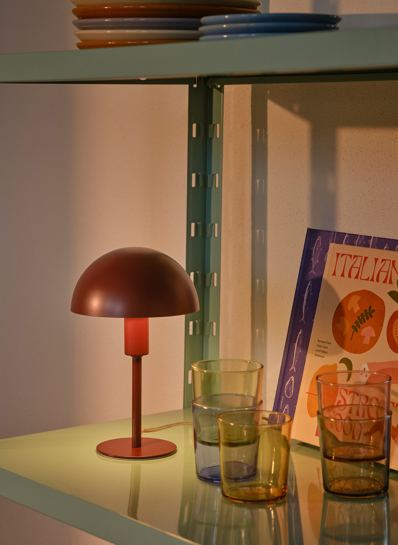 nordlux Tischlampe ELLEN MINI: ROT