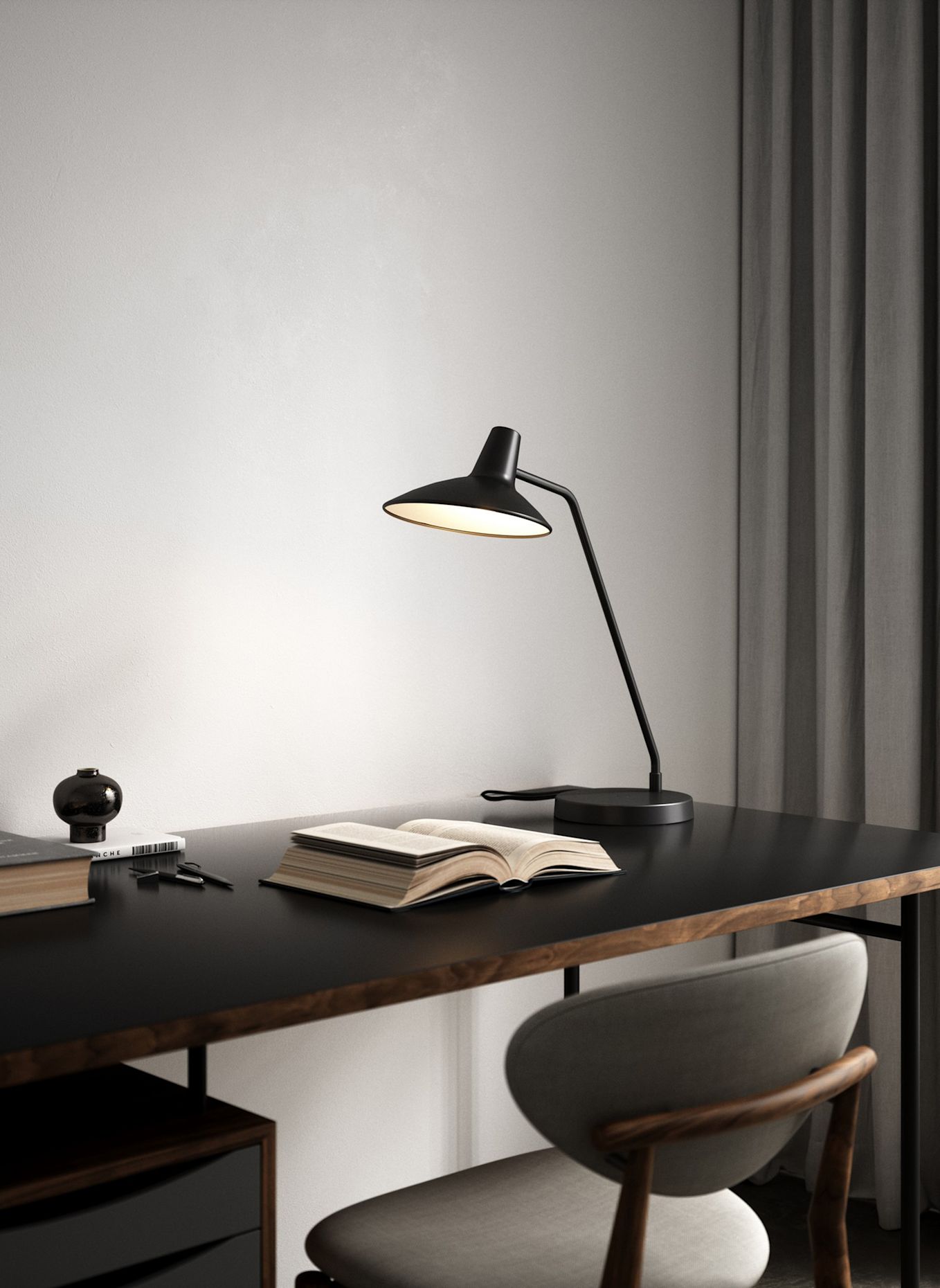 dftp Tischlampe DARCI: SCHWARZ