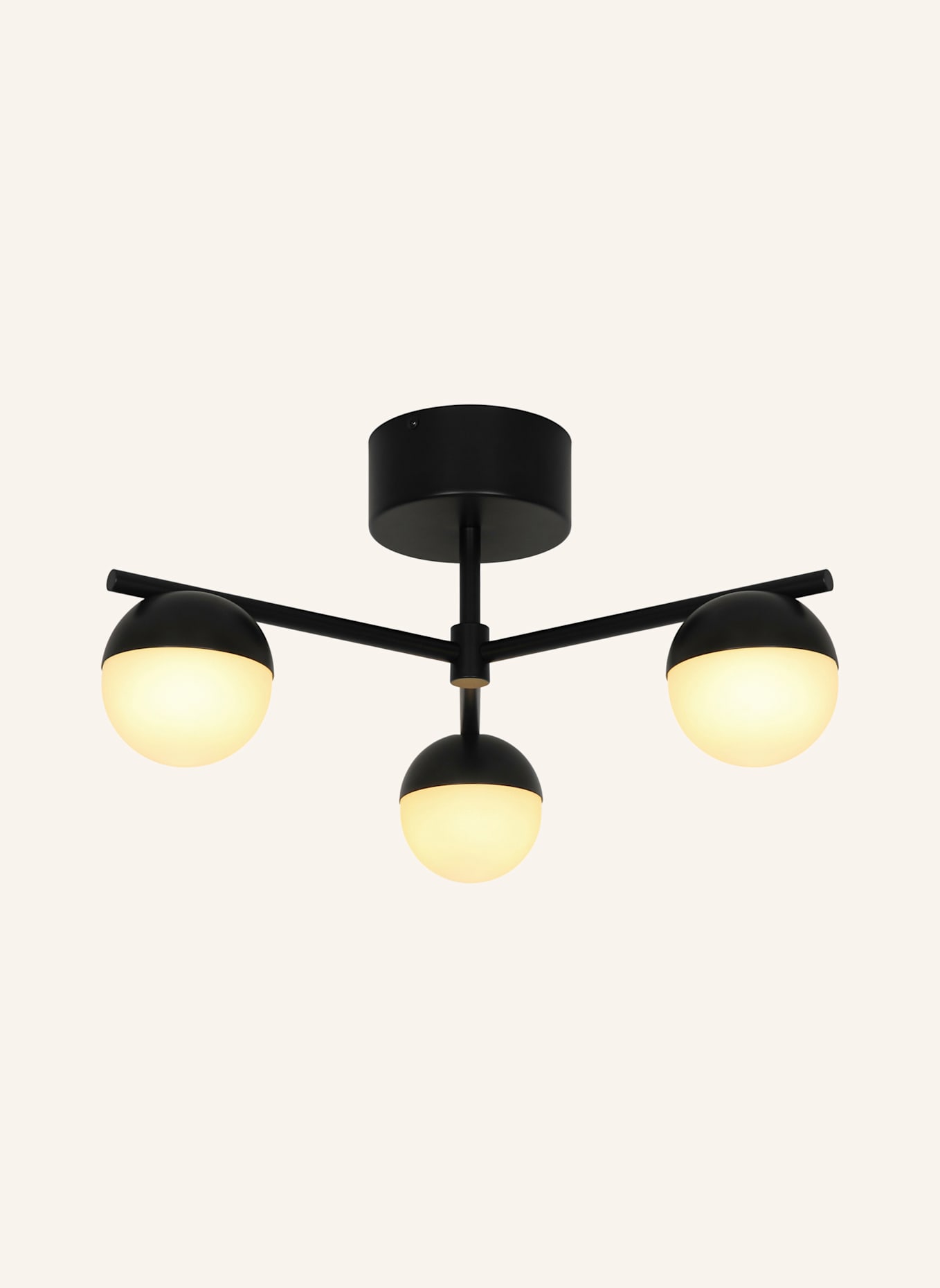 nordlux Deckenleuchte CONTINA: SCHWARZ