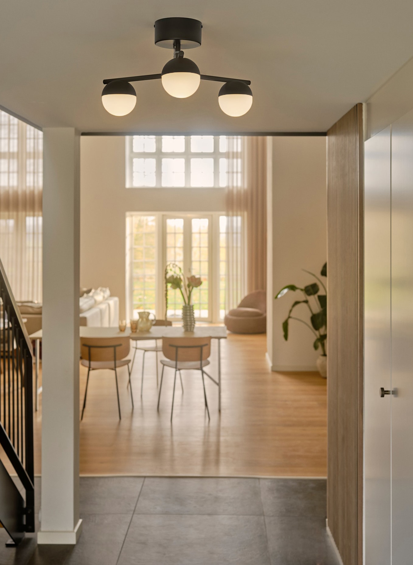 nordlux Deckenleuchte CONTINA: SCHWARZ