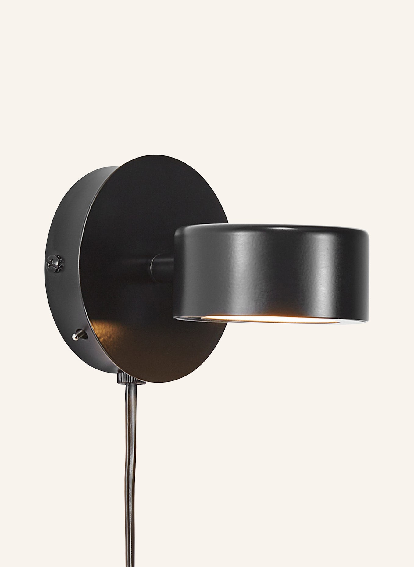 nordlux Wandleuchte CLYDE: SCHWARZ