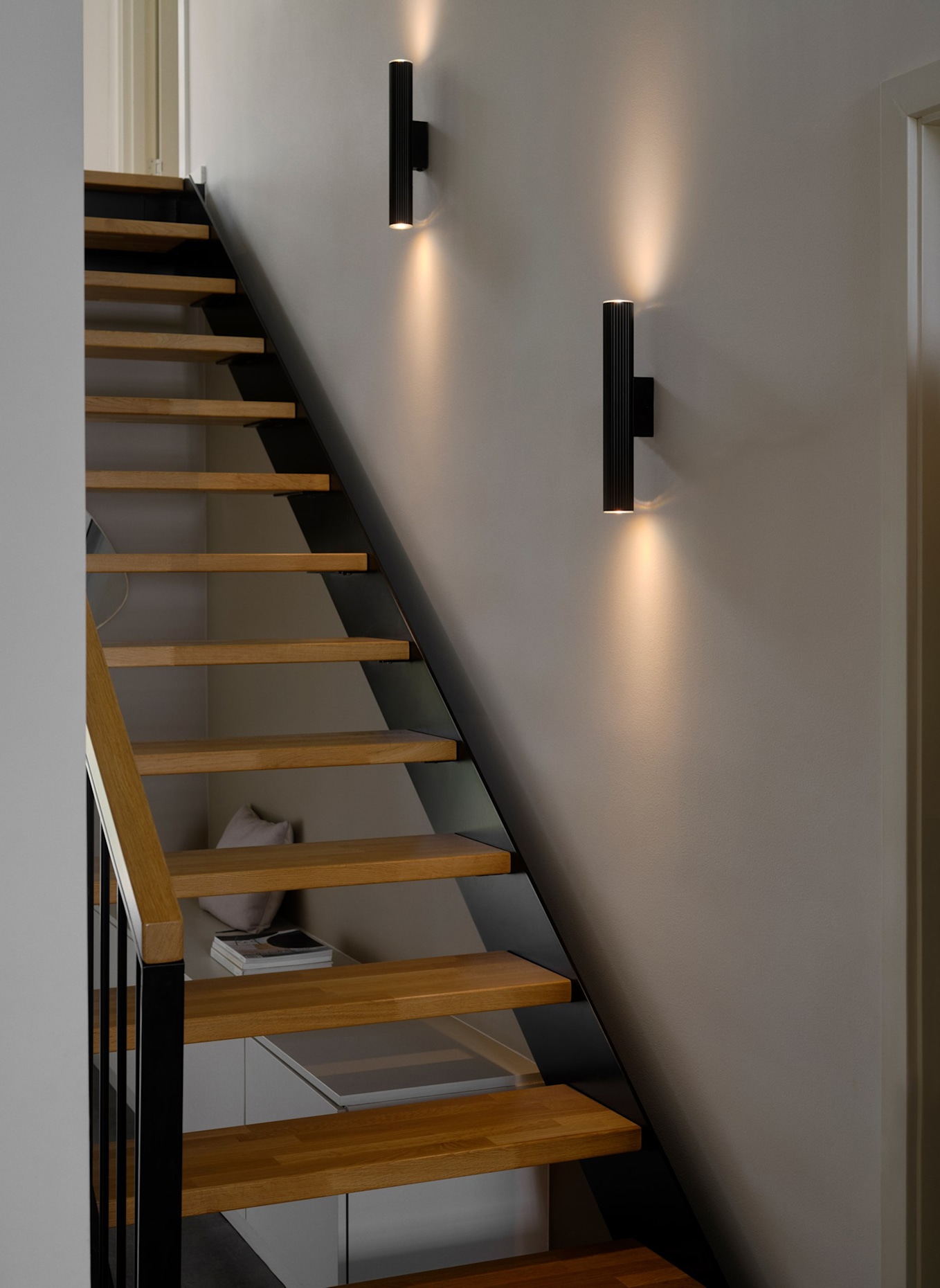 nordlux Wandleuchte VICO LONG: SCHWARZ