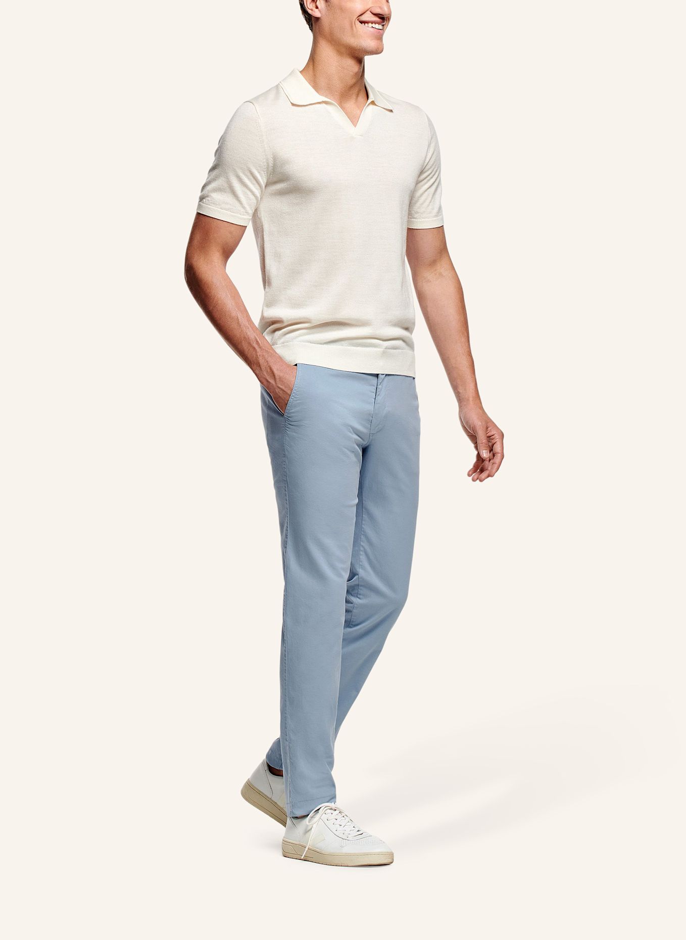 MR MARVIS Hose THE LONGS: HELLBLAU