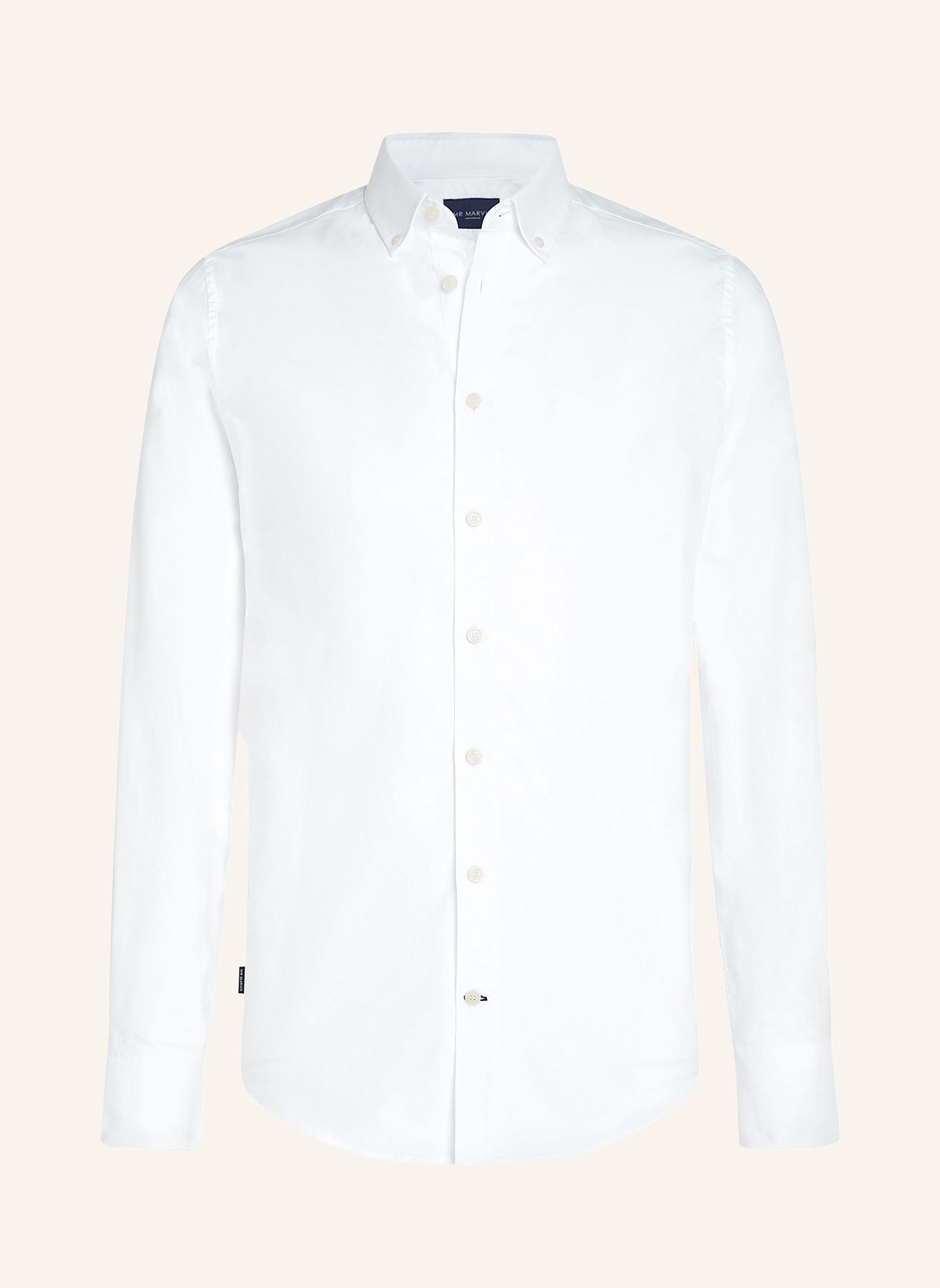 MR MARVIS Hemd THE OXFORD SHIRT: WEISS
