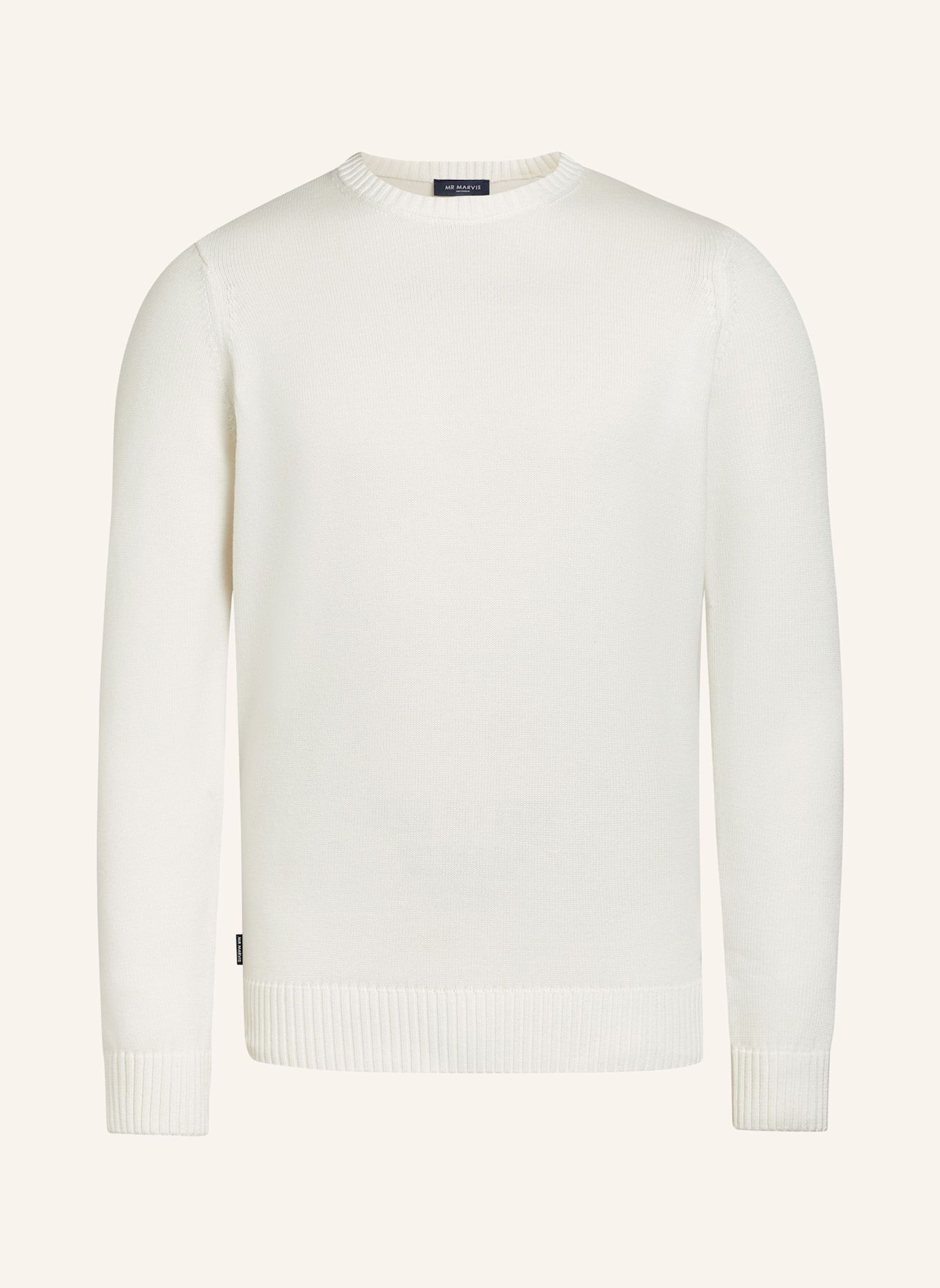MR MARVIS Pullover THE MIDWEIGHT CREW: WEISS
