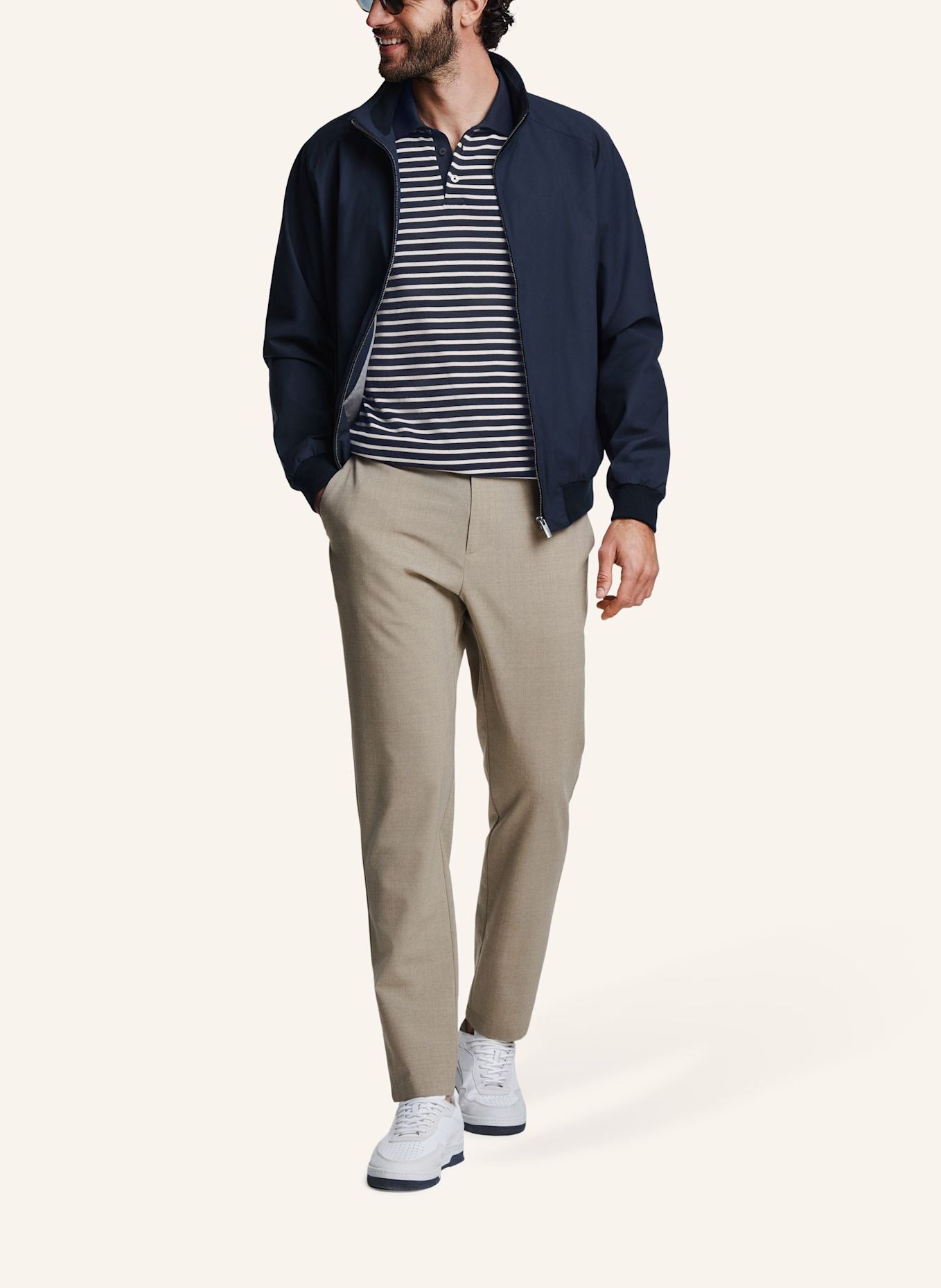 MR MARVIS Hose THE TECHWOOLS: BEIGE