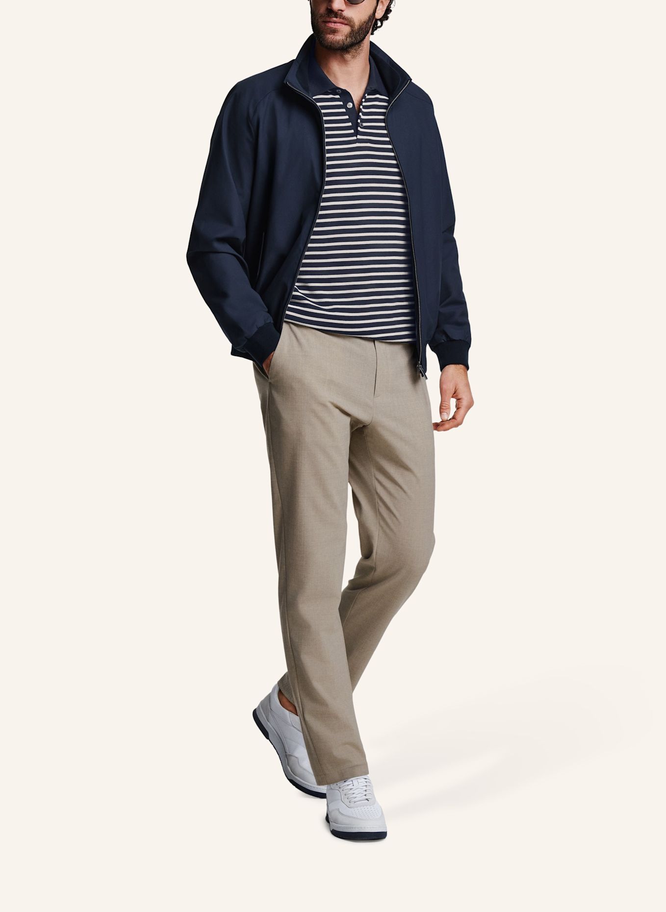 MR MARVIS Hose THE TECHWOOLS: BEIGE