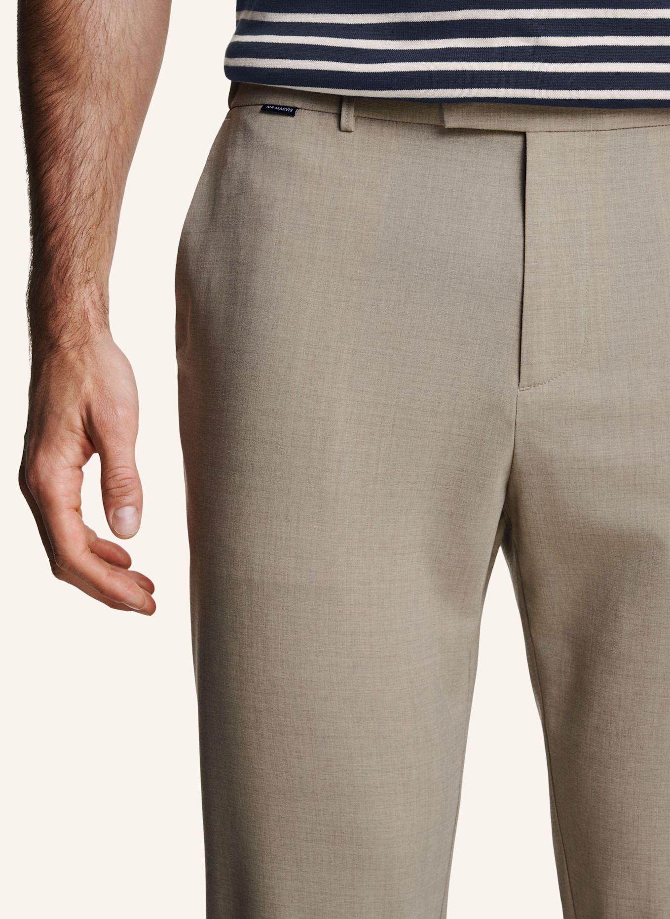 MR MARVIS Hose THE TECHWOOLS: BEIGE
