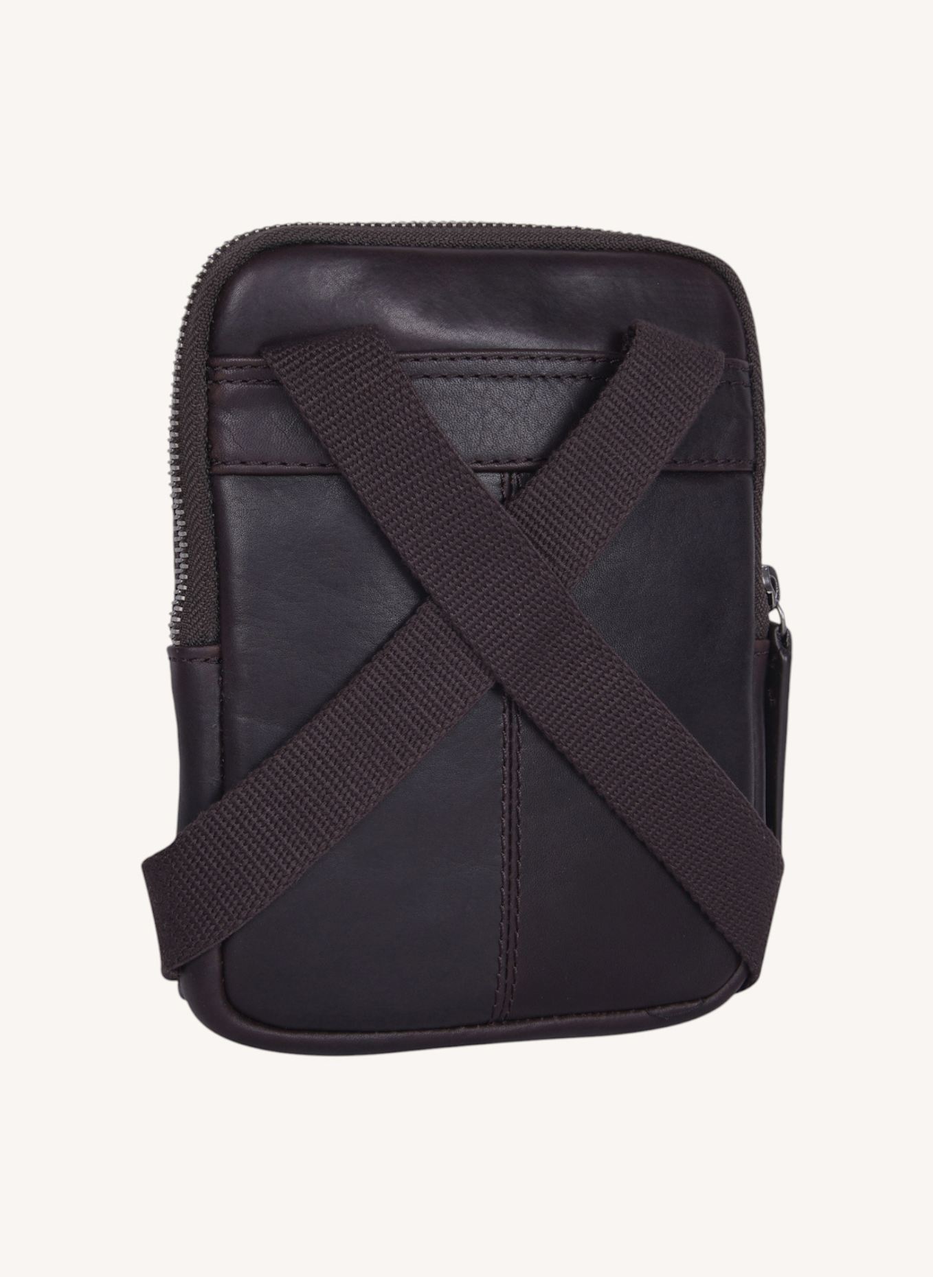 STRELLSON Schultertasche BRICK LANE BRIAN: DUNKELBRAUN