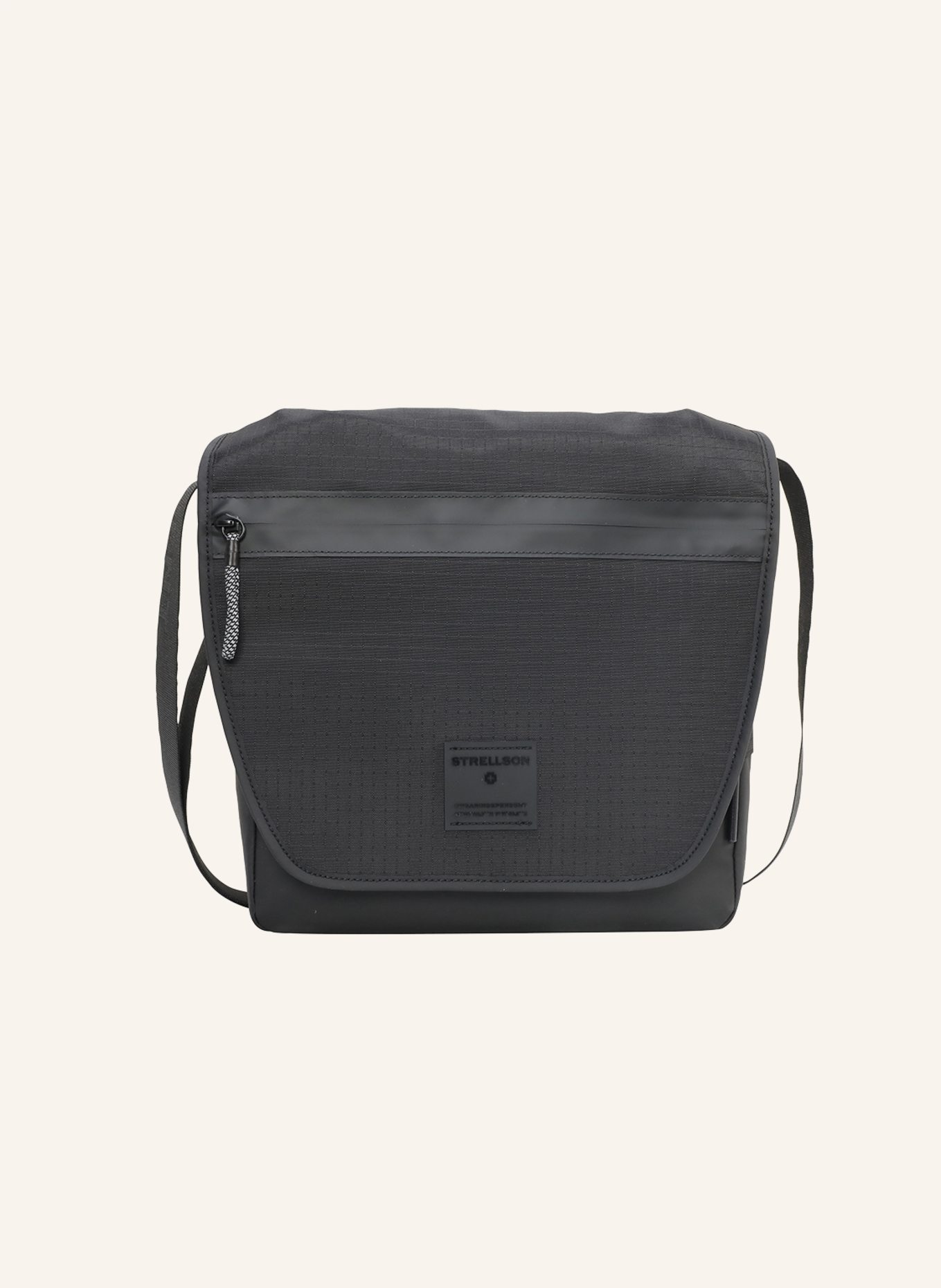 STRELLSON Schultertasche NORTHWOOD RS DORIAN: SCHWARZ