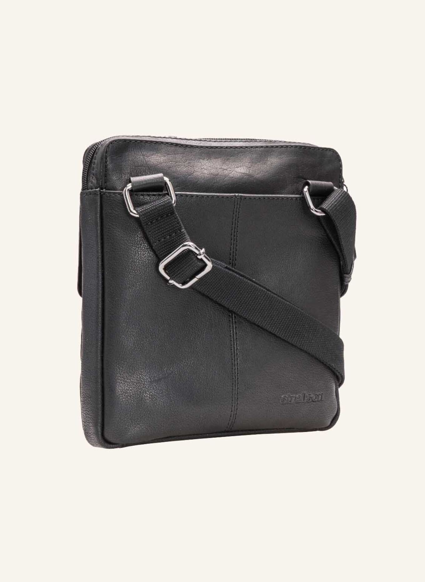 STRELLSON Schultertasche HYDE PARK MARCUS: SCHWARZ