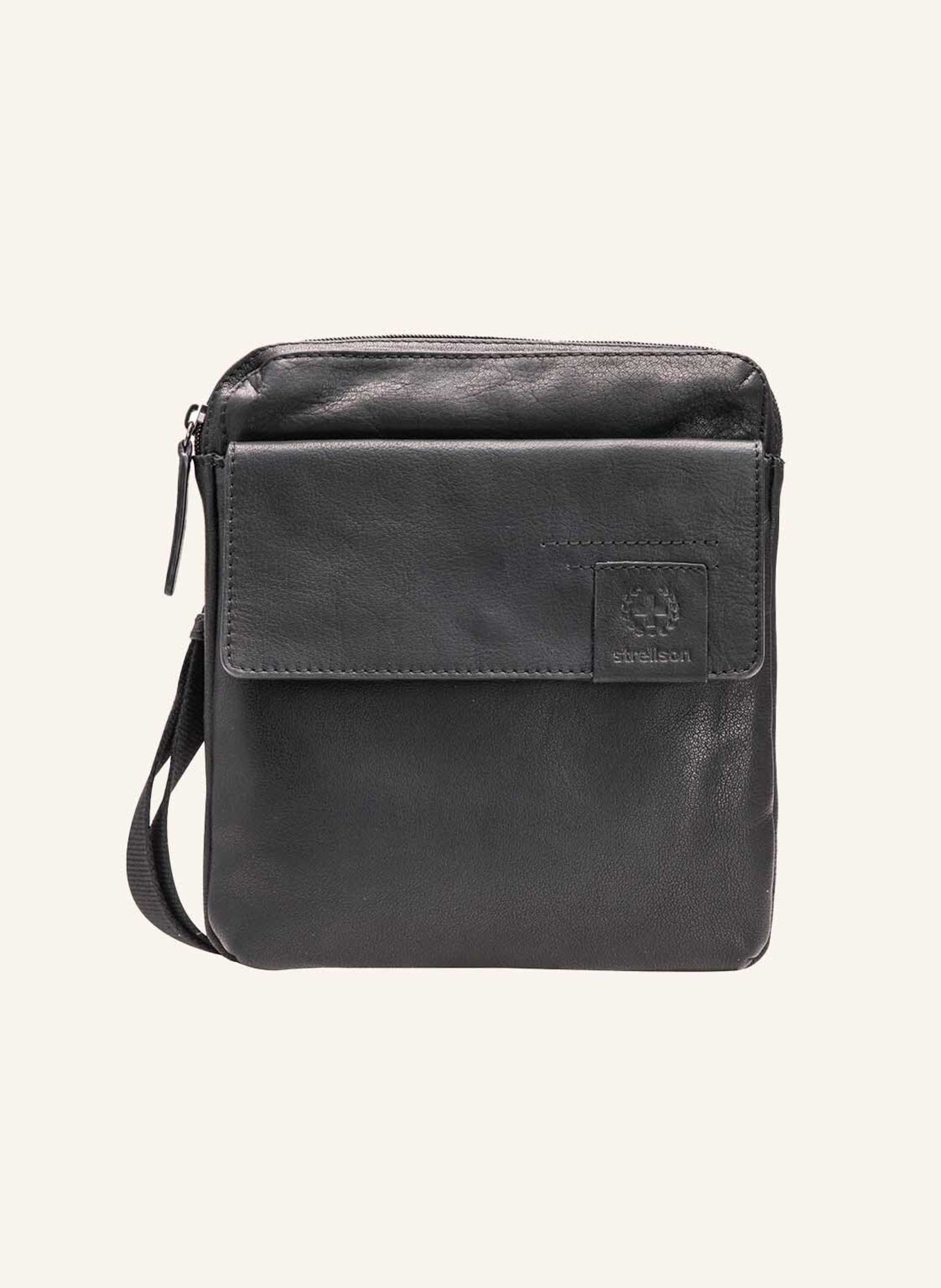 STRELLSON Schultertasche HYDE PARK MARCUS: SCHWARZ