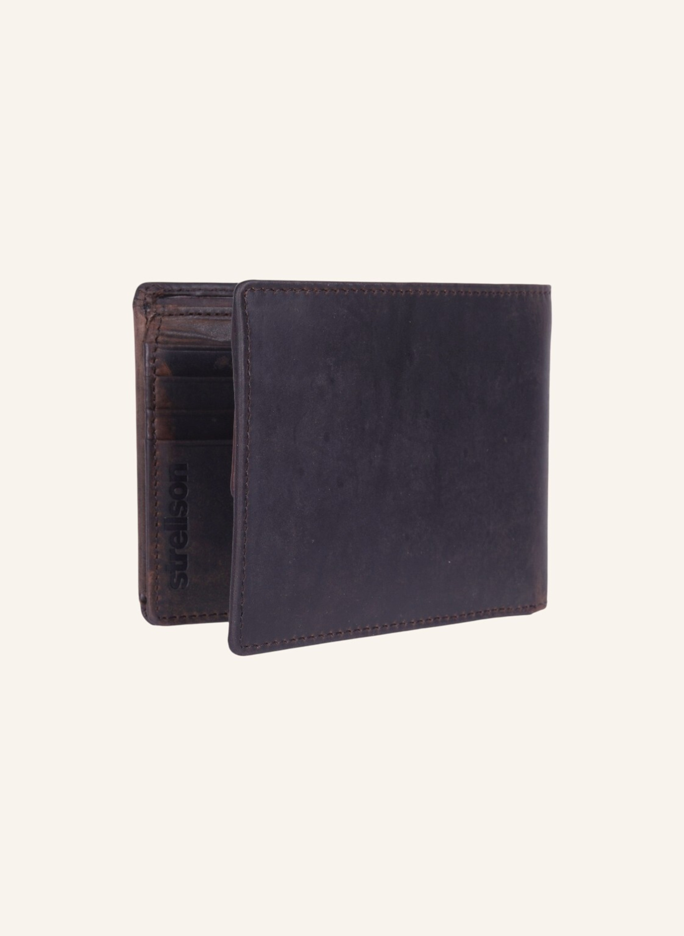 STRELLSON Billfold CAMDEN CORBIN: DUNKELBRAUN