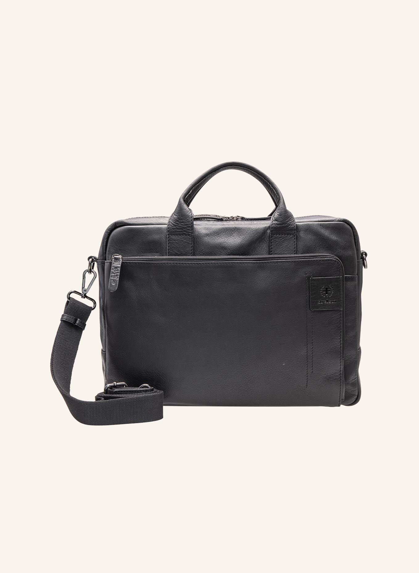 STRELLSON Aktentasche HYDE PARK CHARLES: SCHWARZ