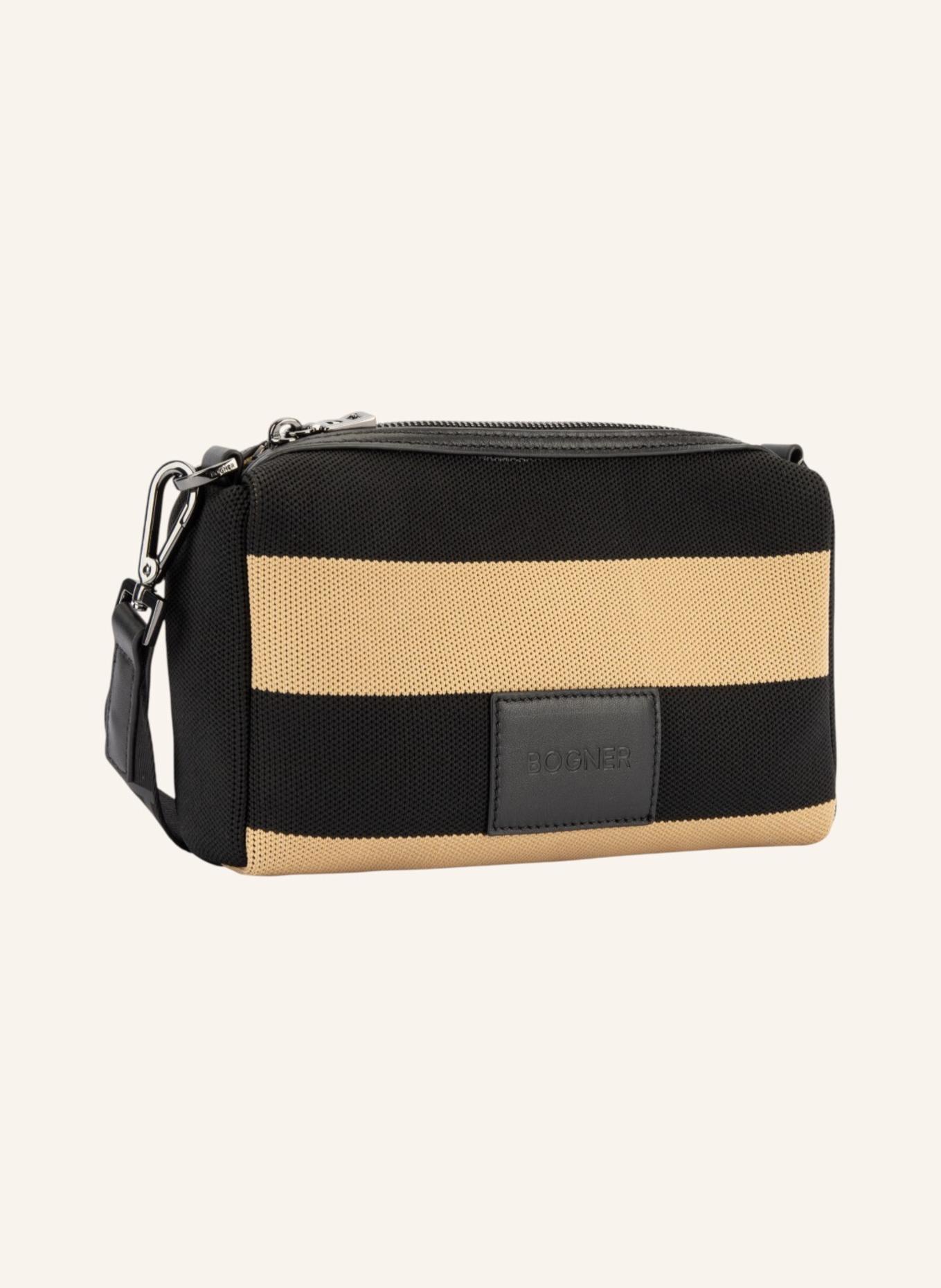 BOGNER Schultertasche VADUZ MALA: SCHWARZ