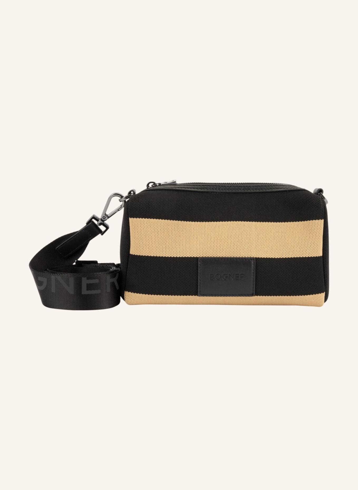 BOGNER Schultertasche VADUZ MALA: SCHWARZ