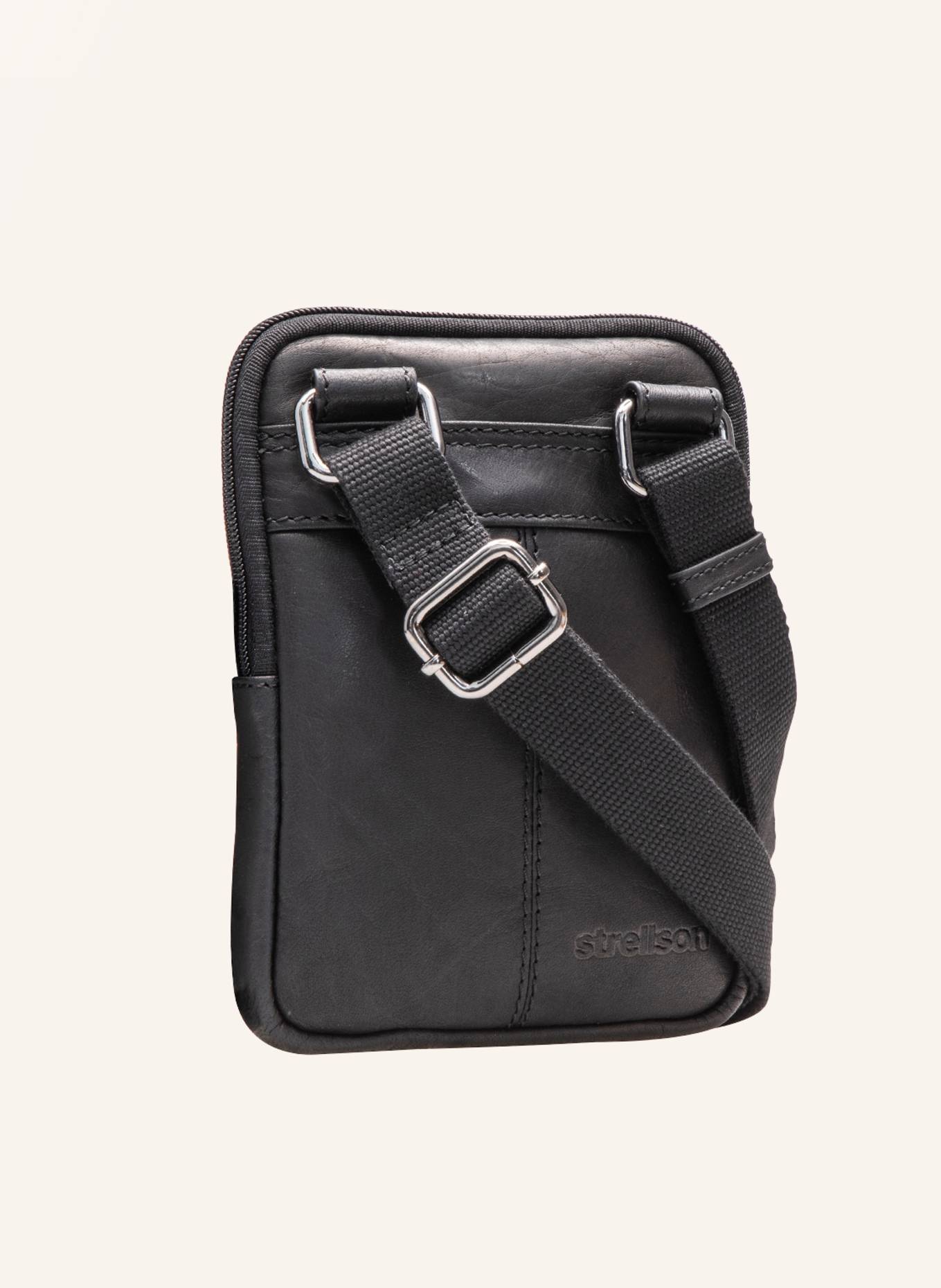 STRELLSON Schultertasche HYDE PARK BRIAN: SCHWARZ