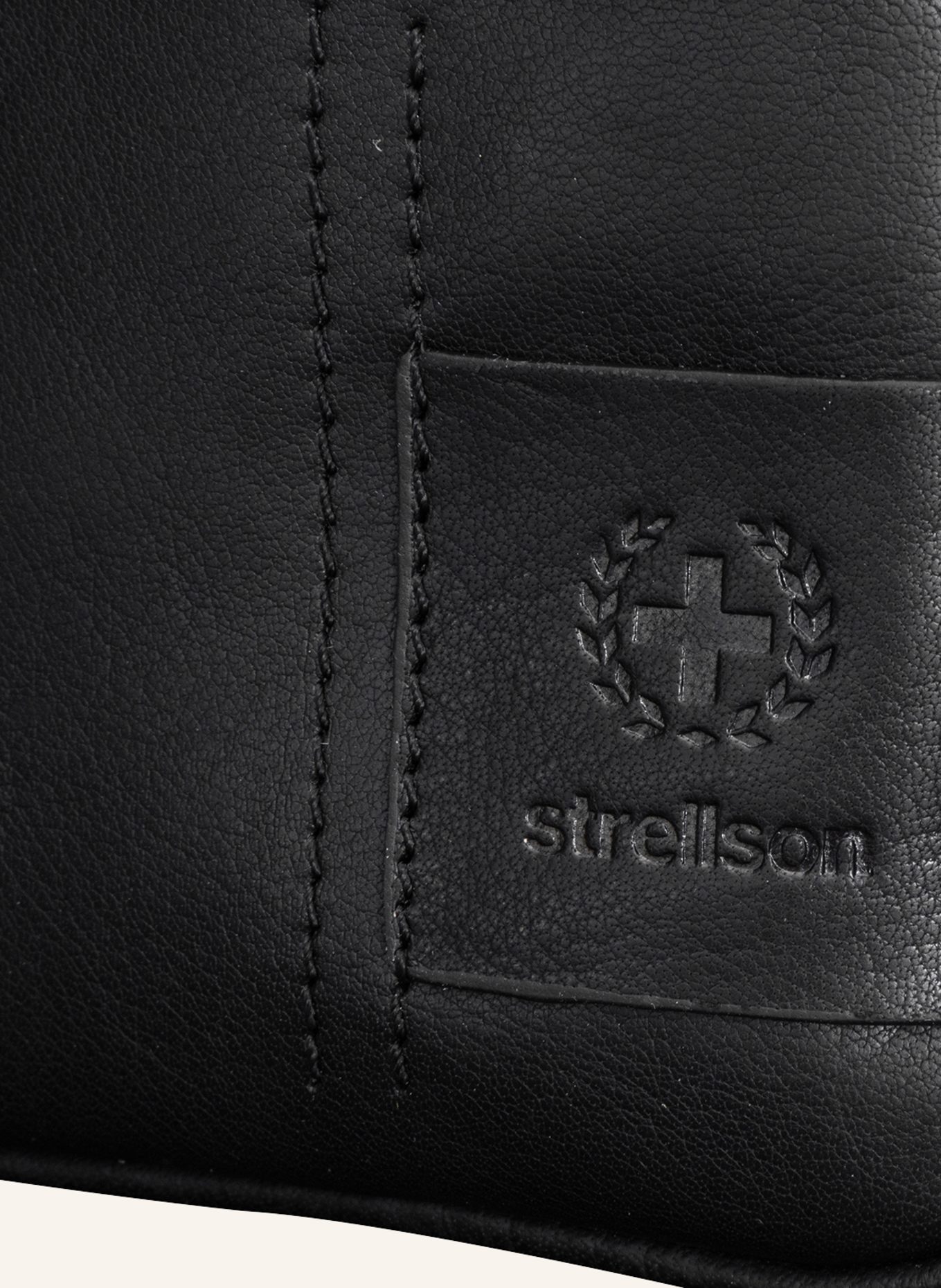 STRELLSON Schultertasche HYDE PARK BRIAN: SCHWARZ