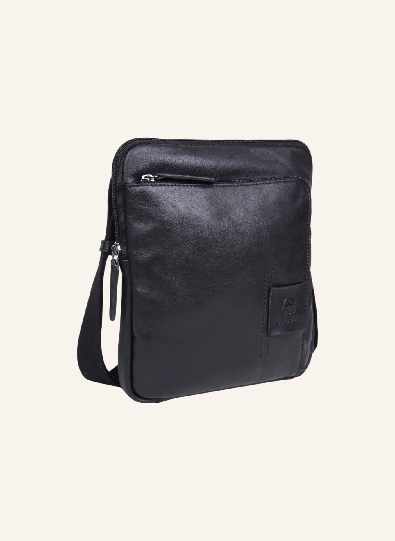 STRELLSON Schultertasche HYDE PARK BRIAN: SCHWARZ