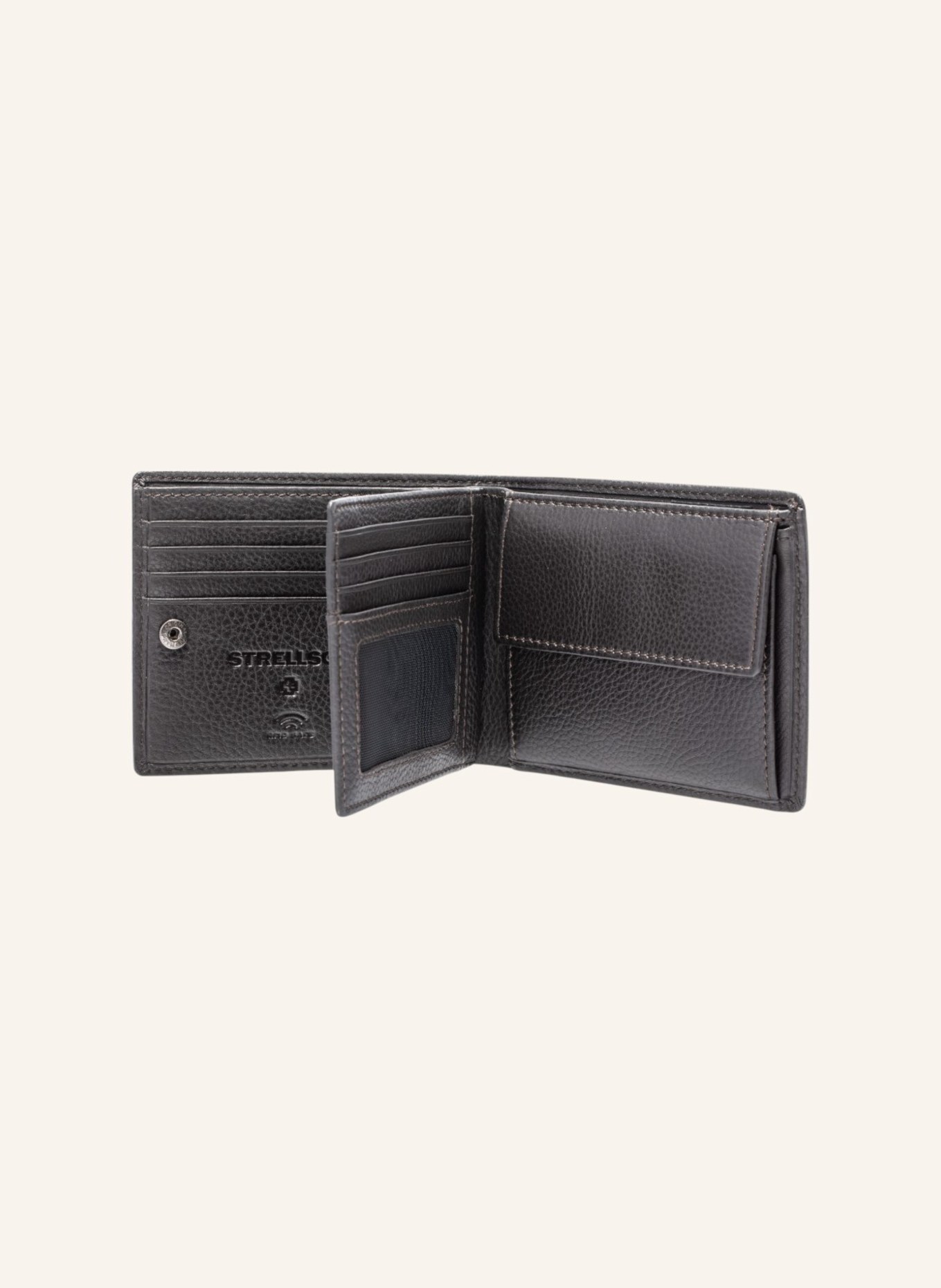 STRELLSON Billfold DALSTON MYLES: DUNKELBRAUN