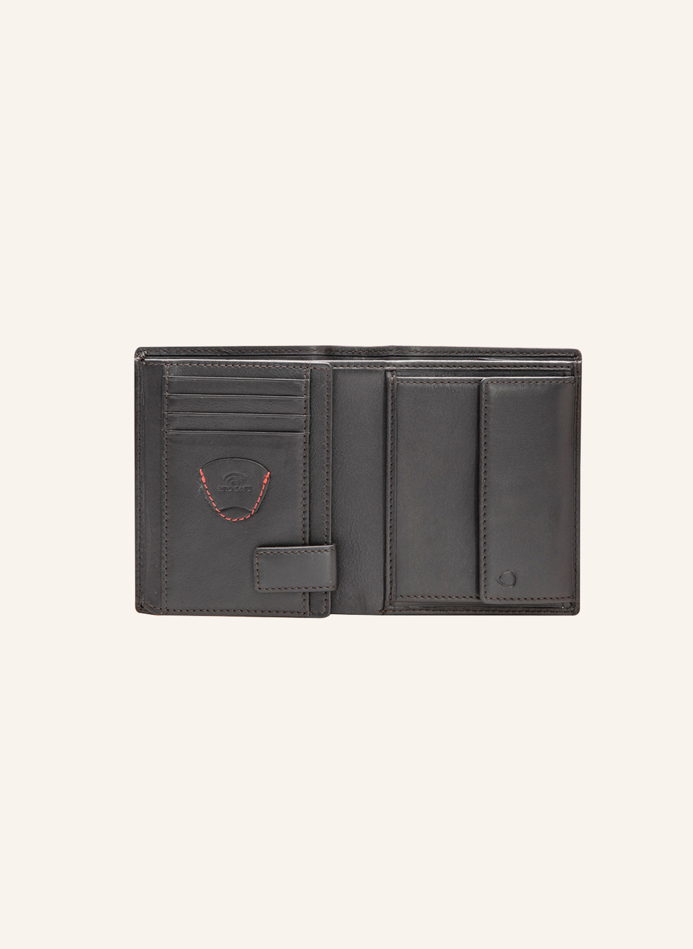 STRELLSON Billfold OXFORD CIRCUS JORGE: DUNKELBRAUN