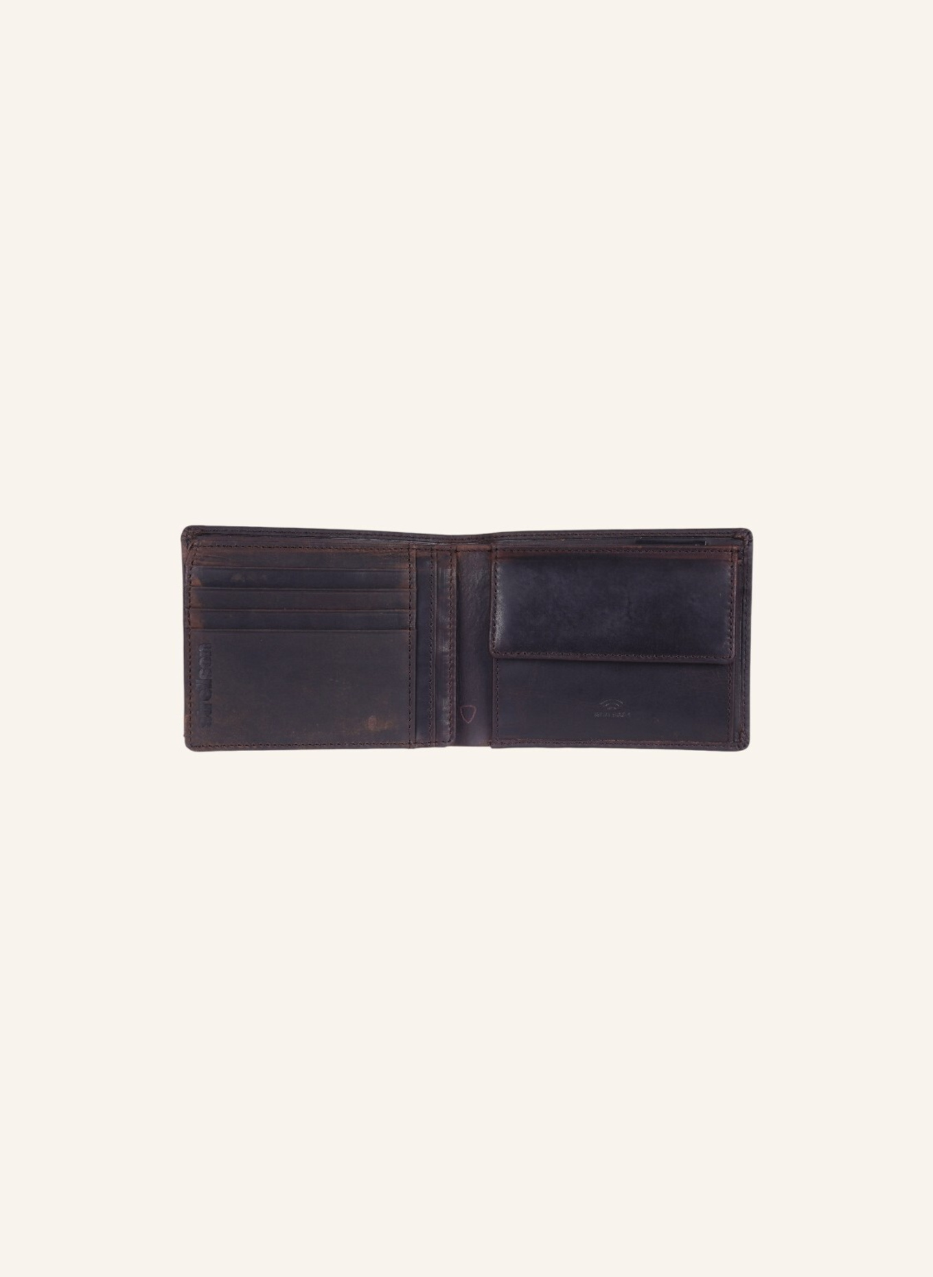 STRELLSON Billfold CAMDEN CORBIN: DUNKELBRAUN