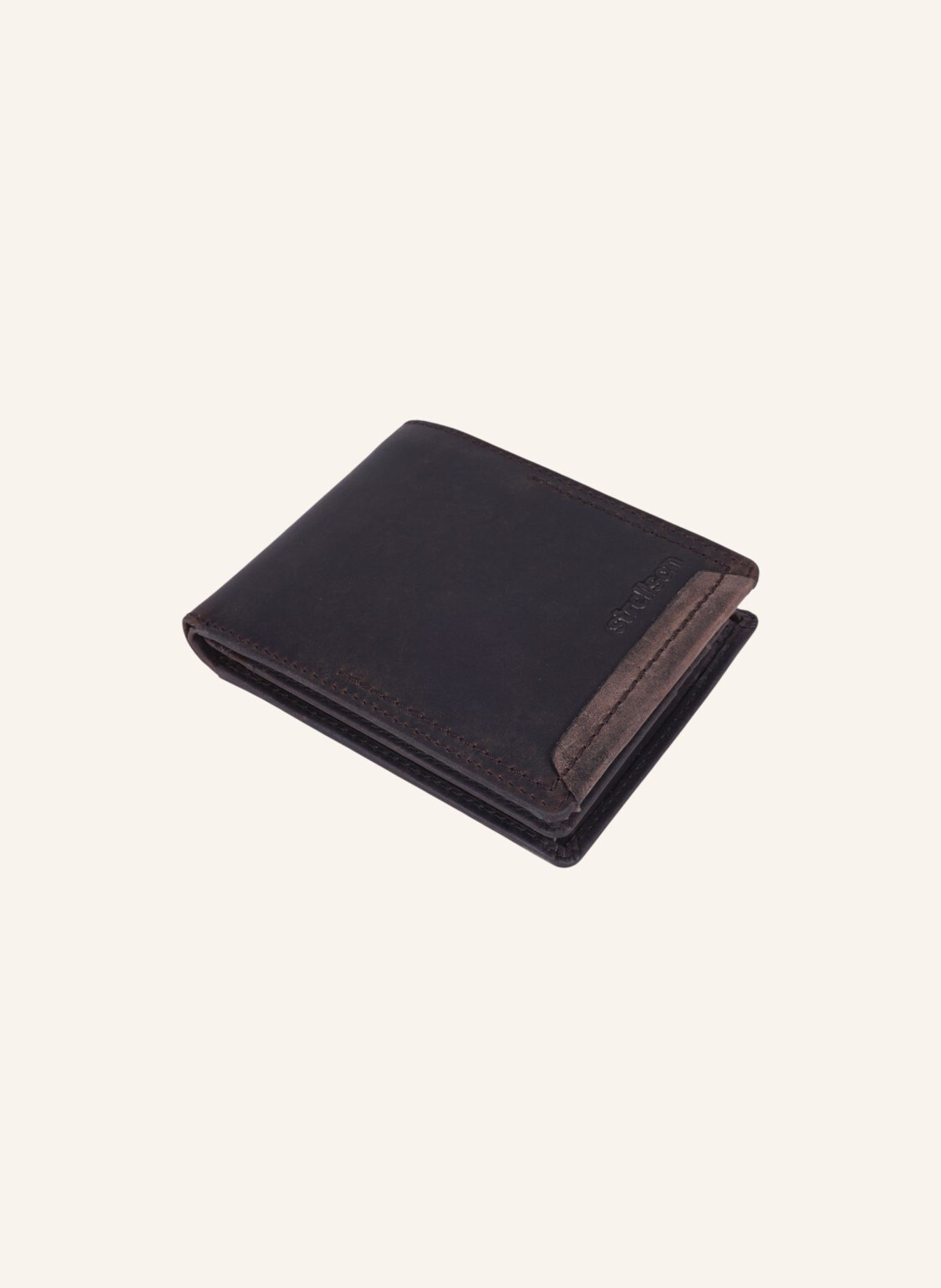 STRELLSON Billfold CAMDEN CORBIN: DUNKELBRAUN