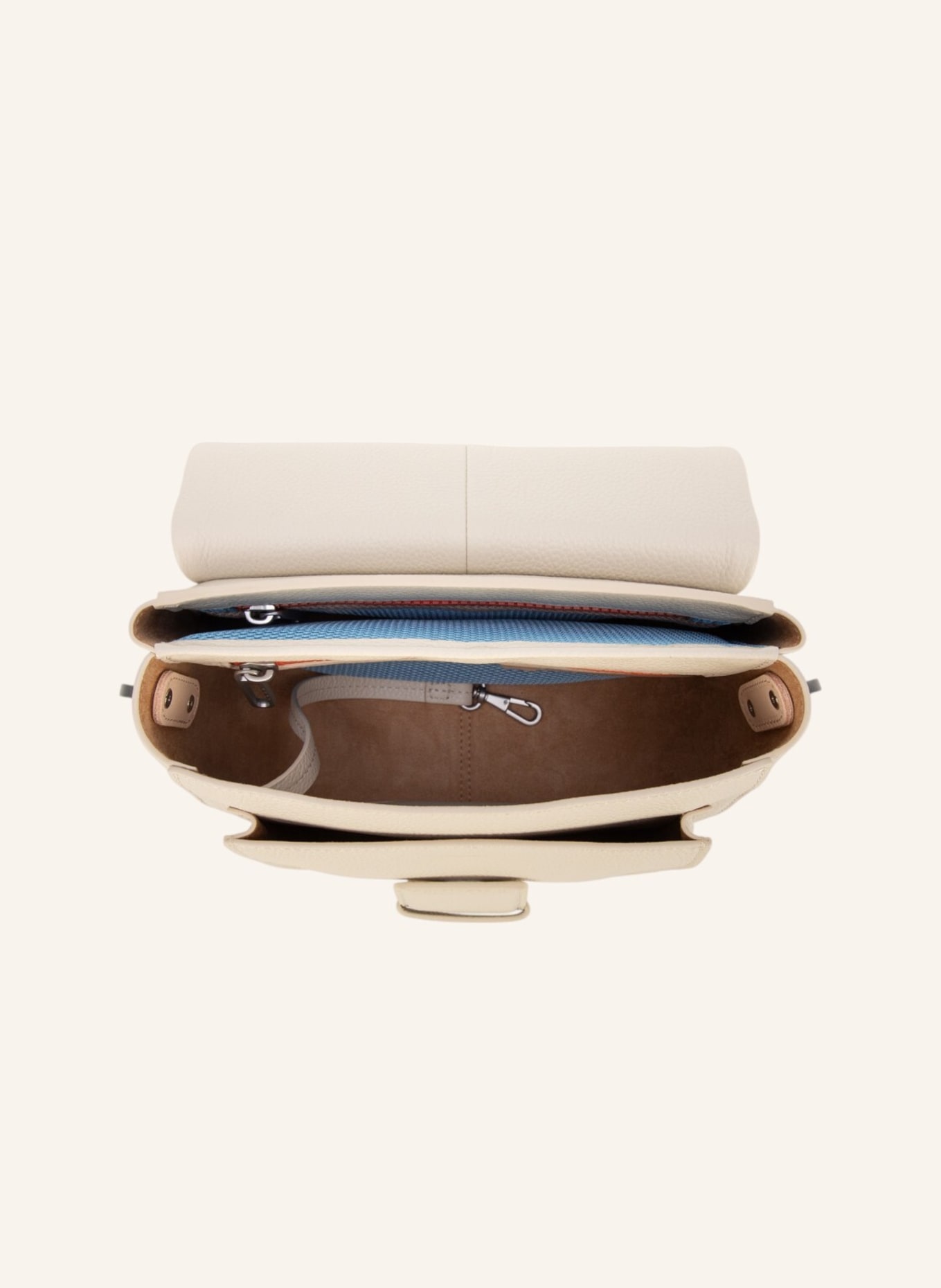 BREE ��berschlagtasche THE ICONS LADYTOP: WEISS