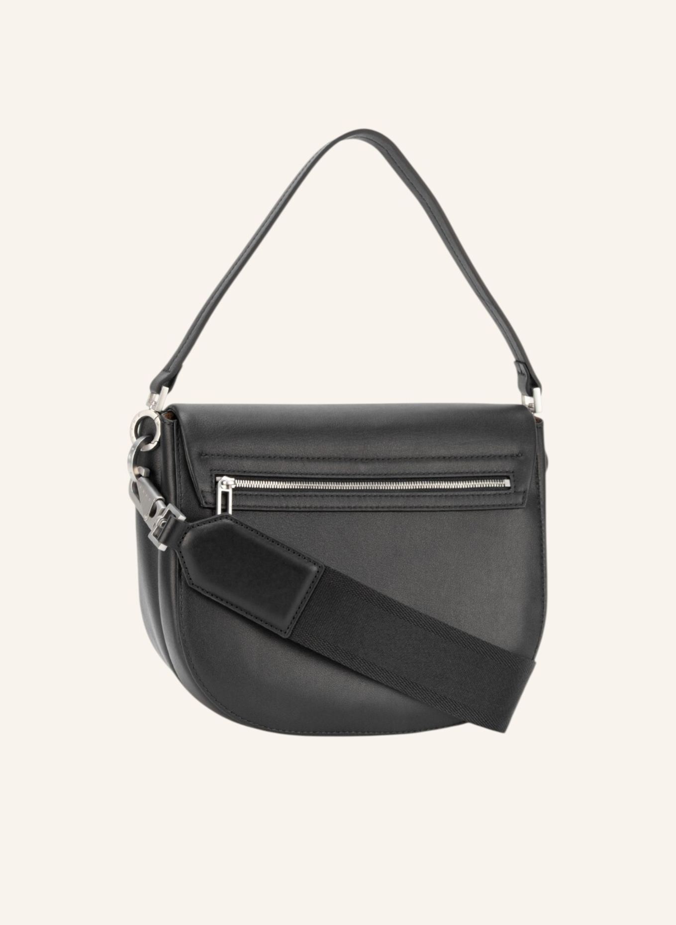 BREE ��berschlagtasche THE ICONS LADYTOP: SCHWARZ
