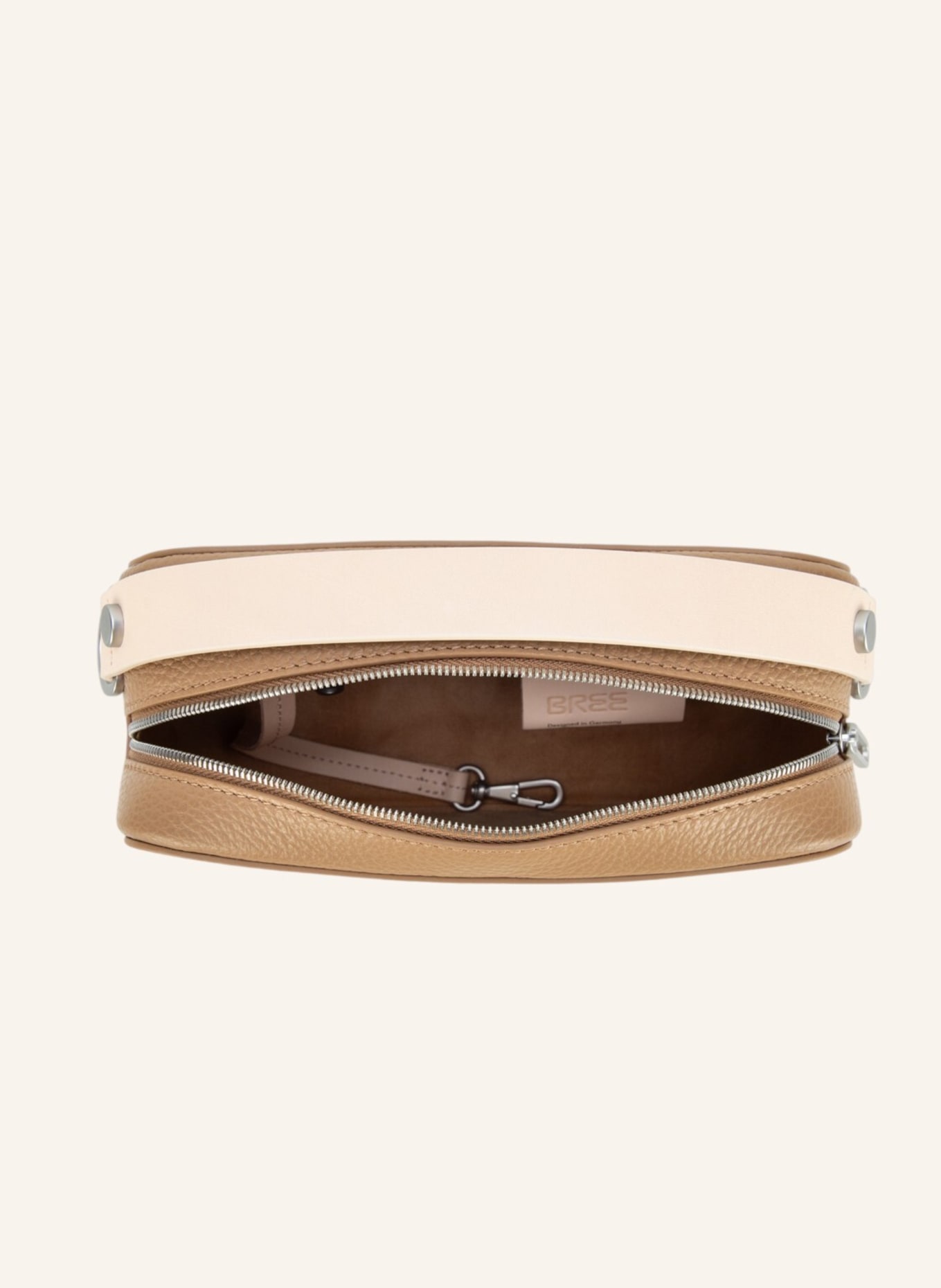 BREE Schultertasche THE ICONS CUBE: BEIGE