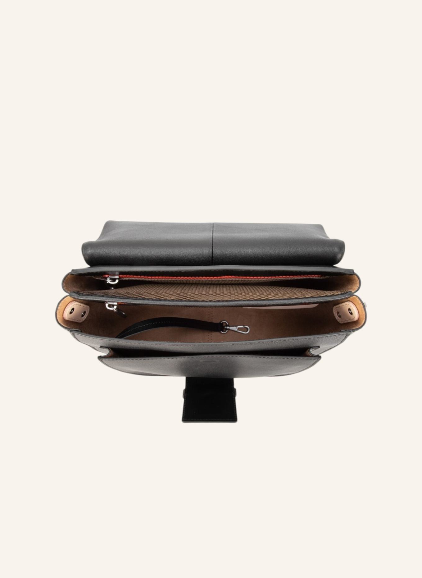 BREE ��berschlagtasche THE ICONS LADYTOP: SCHWARZ