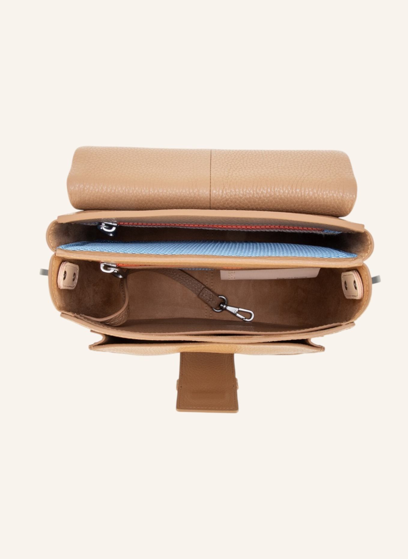 BREE ��berschlagtasche THE ICONS LADYTOP: BEIGE