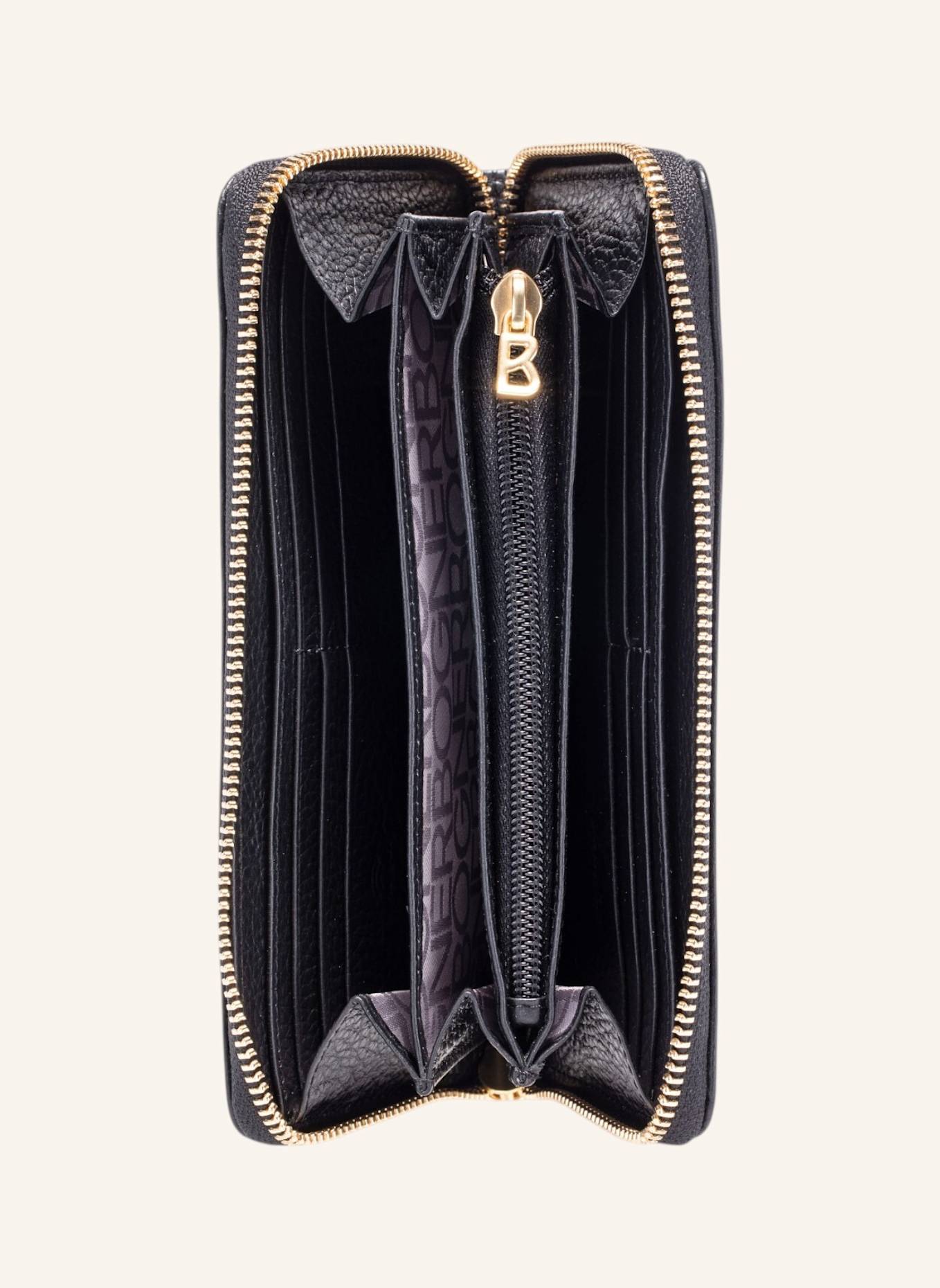 BOGNER Geldbörse WALLIS ELA: SCHWARZ