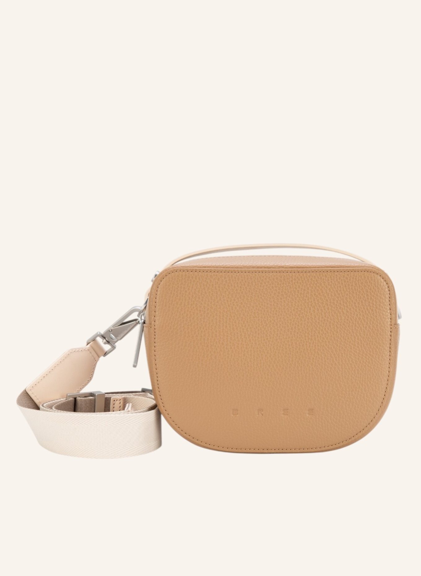 BREE Schultertasche THE ICONS CUBE: BEIGE