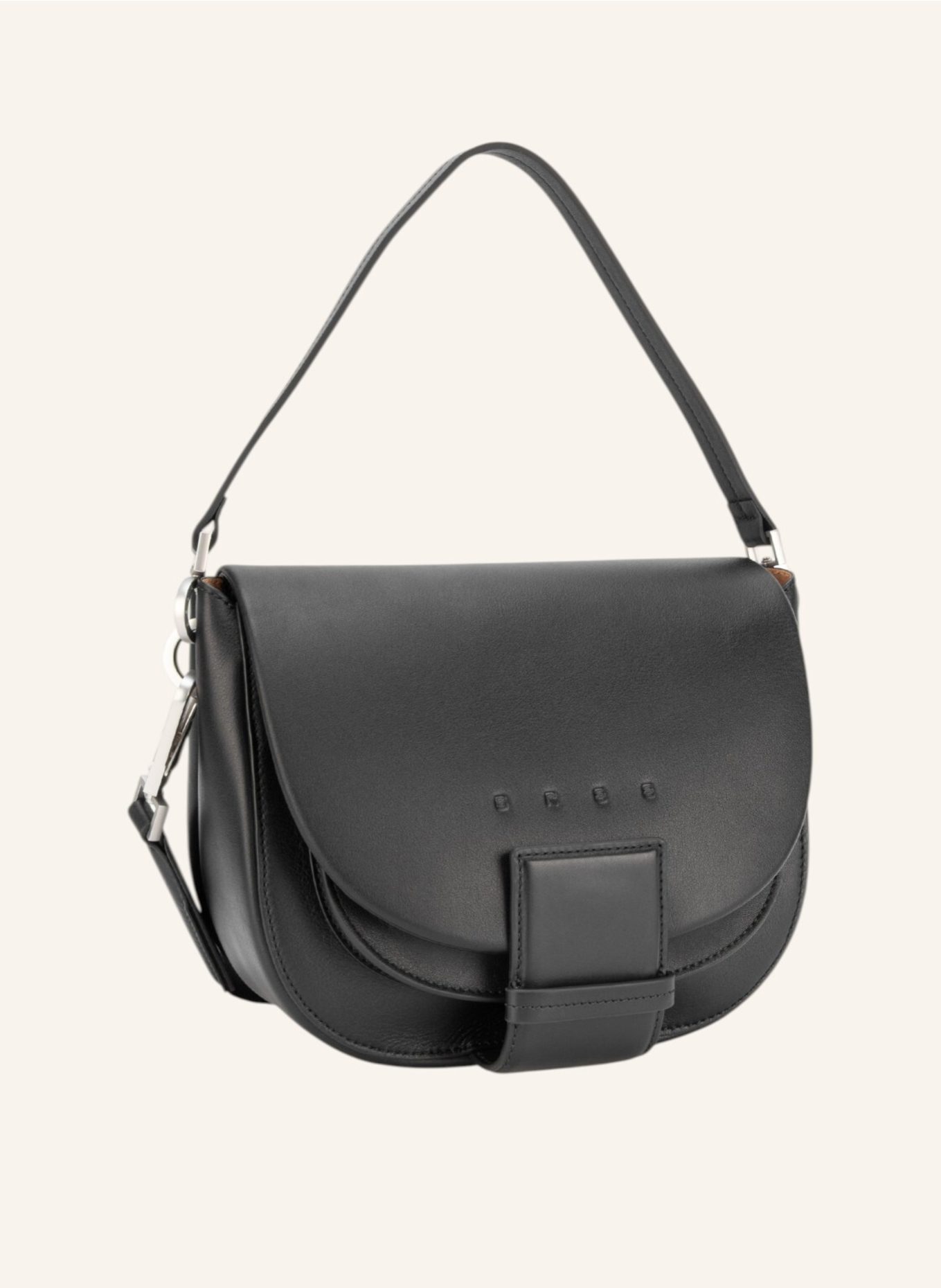 BREE ��berschlagtasche THE ICONS LADYTOP: SCHWARZ