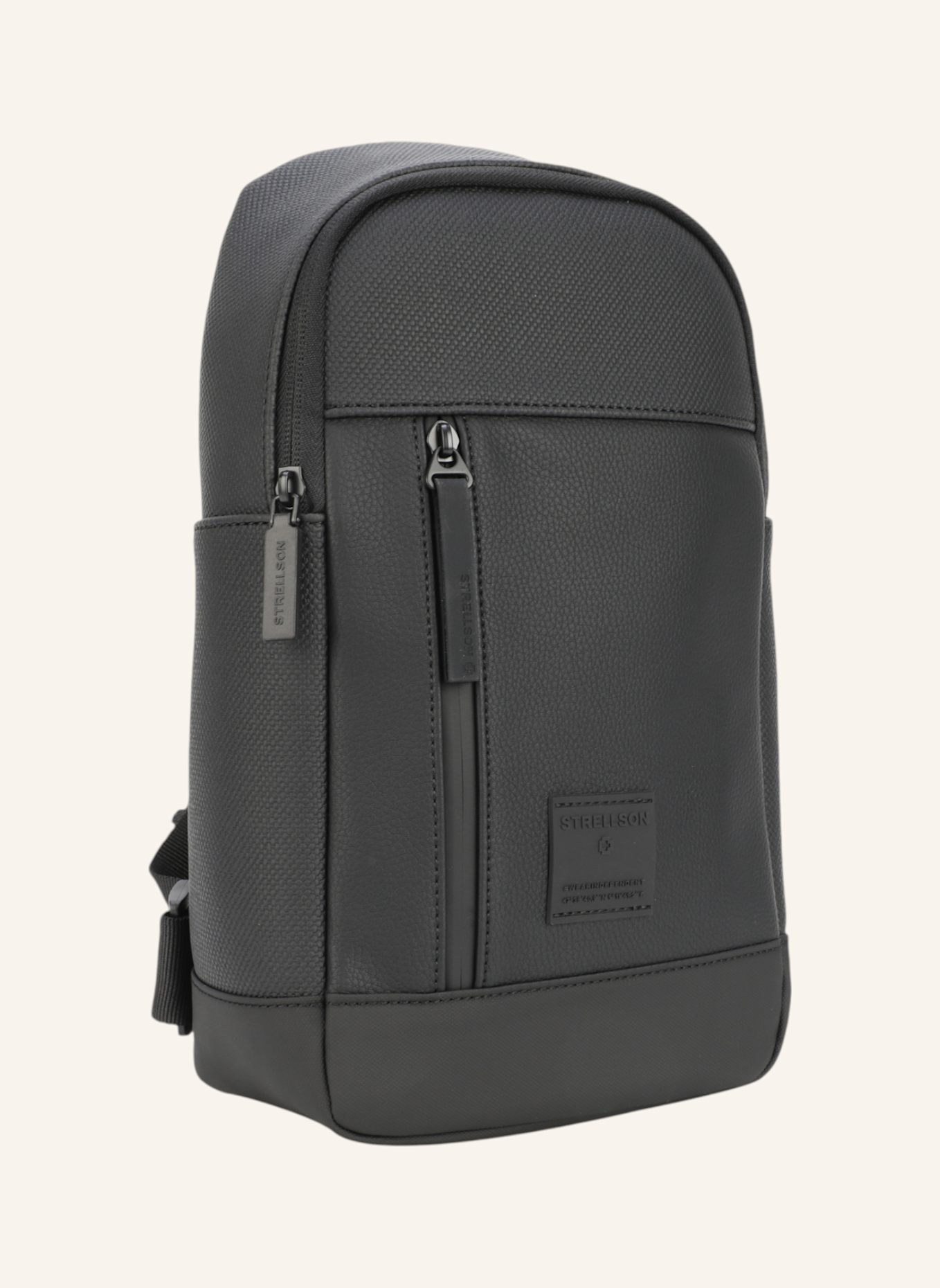 STRELLSON Umhängetasche WESTFERRY CHRIS: SCHWARZ
