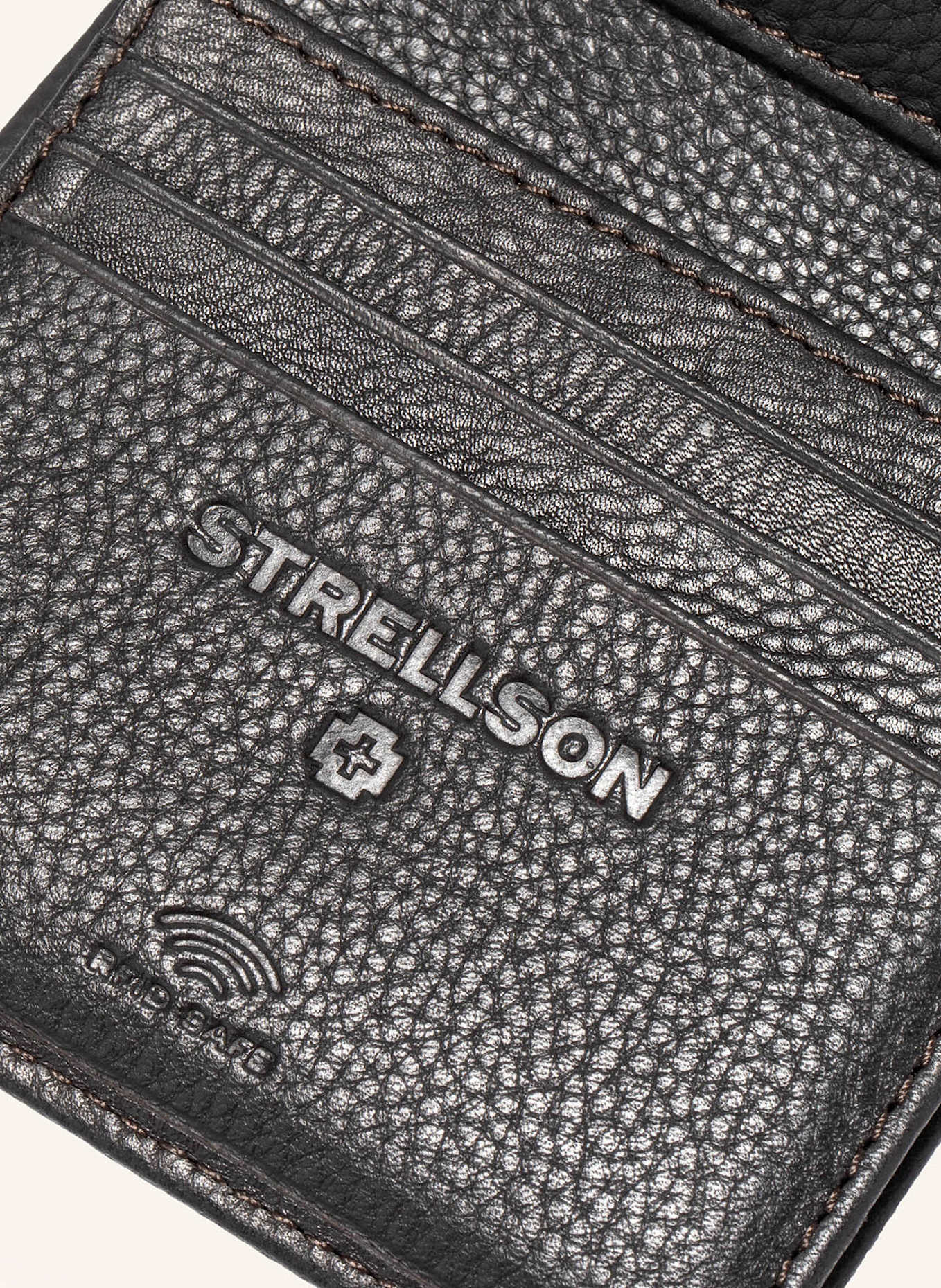STRELLSON Billfold DALSTON RENO: DUNKELBRAUN