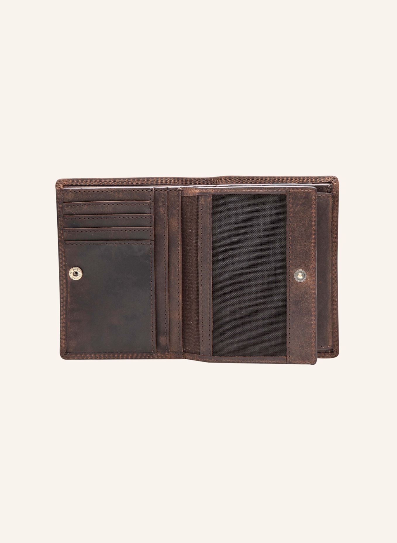STRELLSON Billfold BAKER STREET KNOX: DUNKELBRAUN