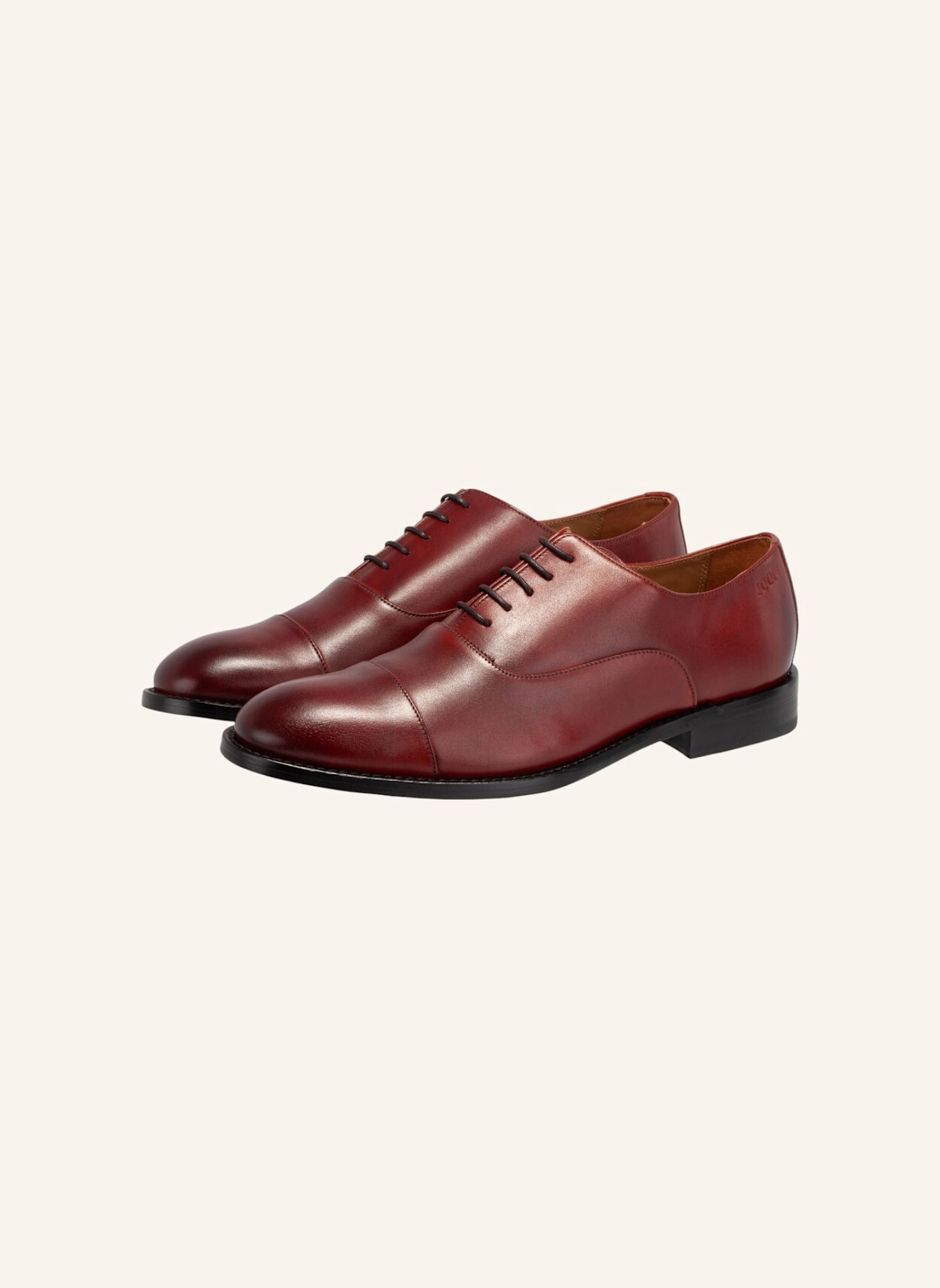 JOOP! Lace Up LUSSO SANTINOS: COGNAC