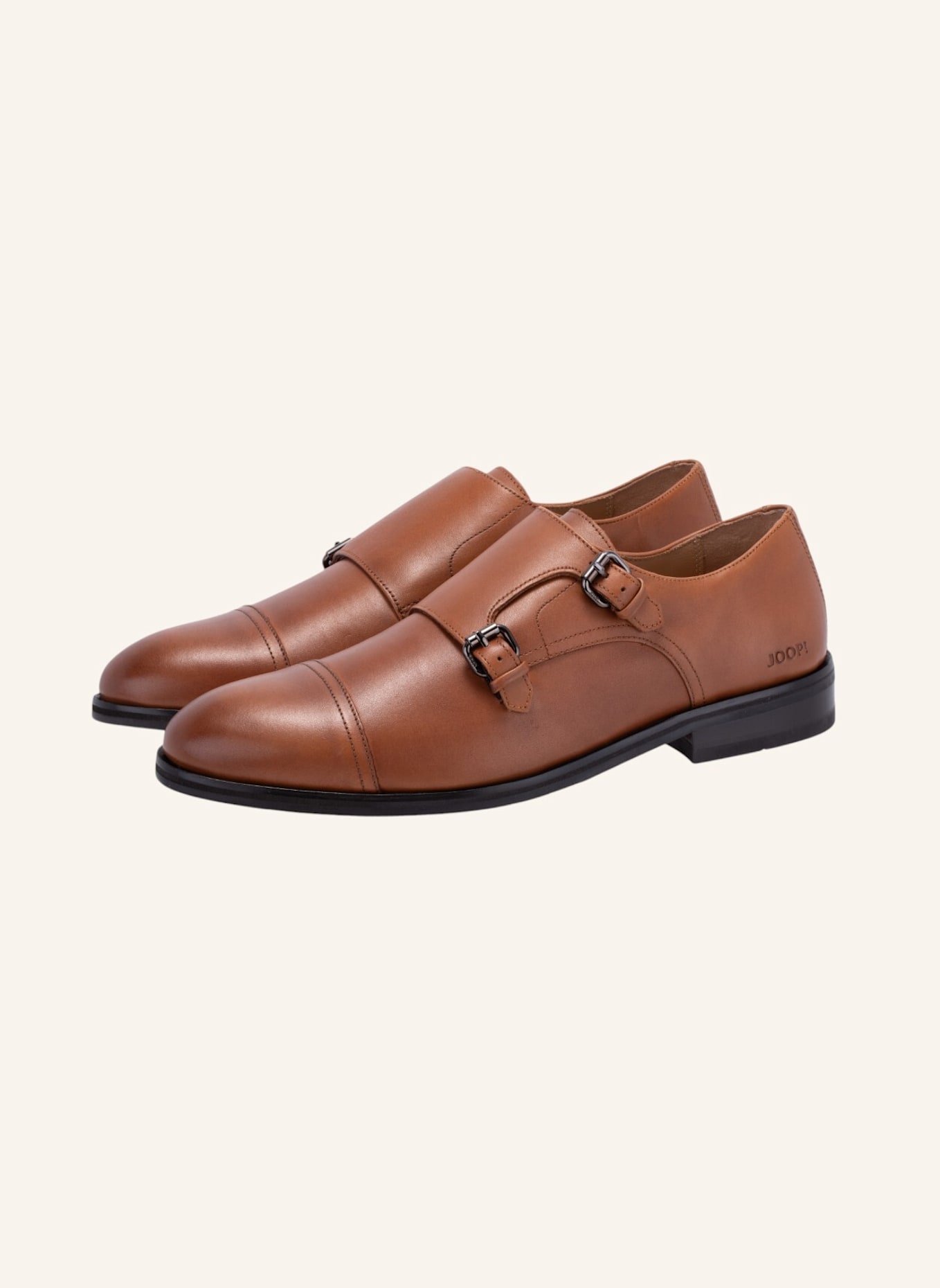 JOOP! Lace Up PERO KLEITOS MONK: COGNAC